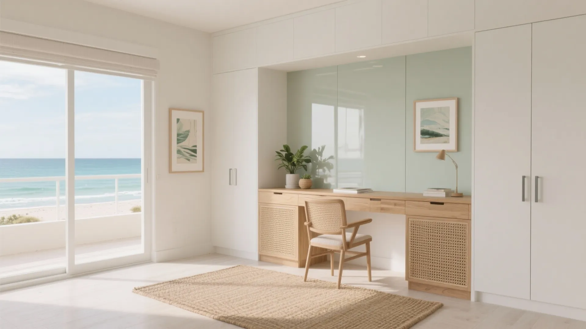 Coastal Minimalism with Breathable Materials