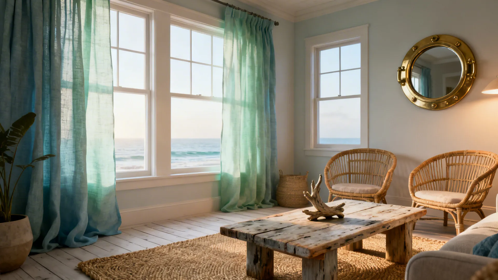 5 Beach-Themed Living Room Ideas