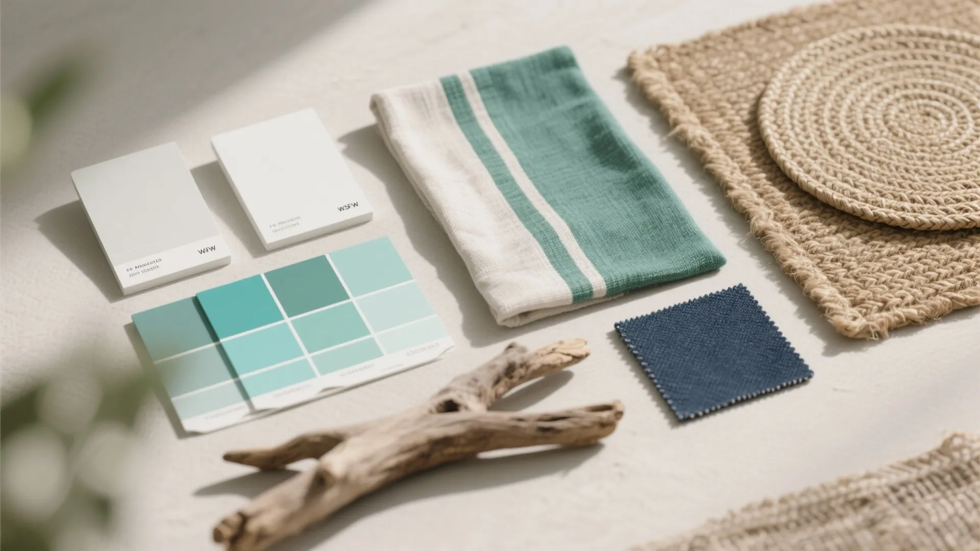 2. Light, Layered Coastal Palette