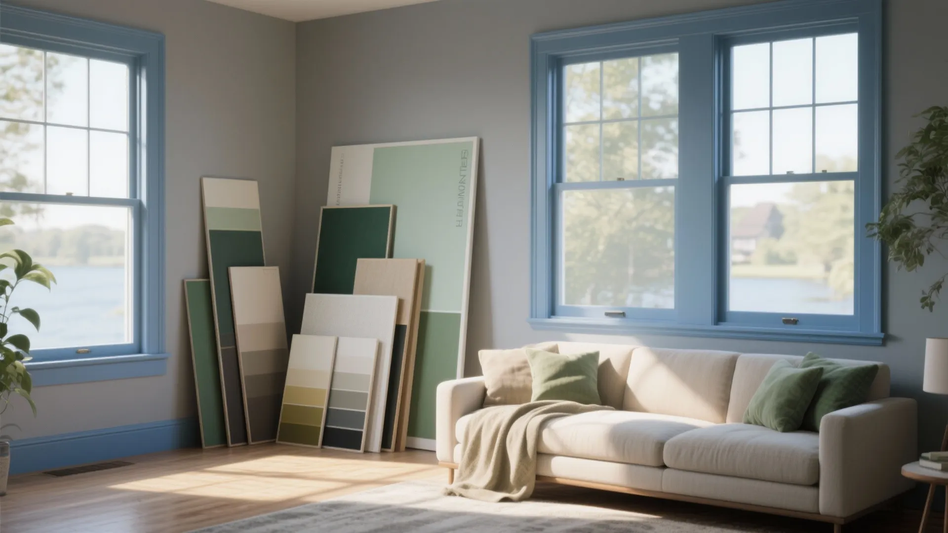 1. Embrace a coastal palette with depth