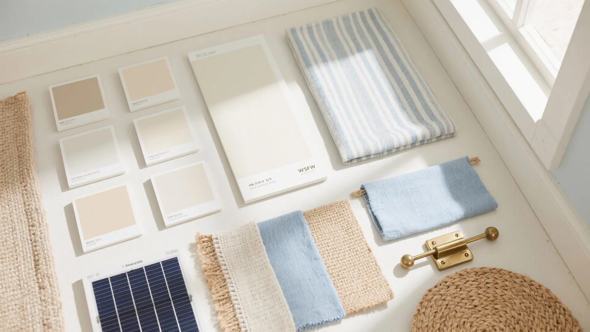 Breezy Coastal Palette, Sun-Savvy Layers