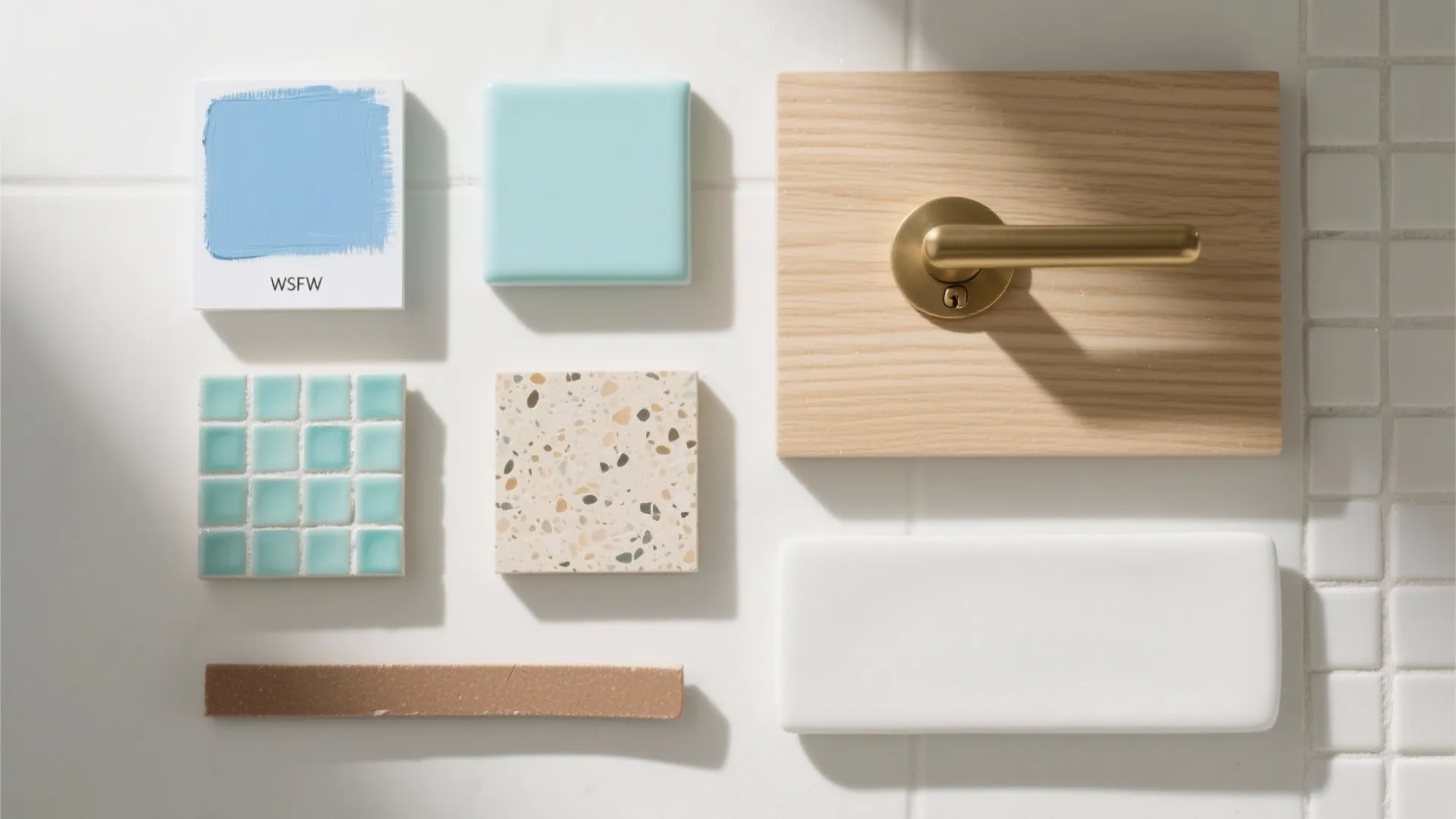 Soft Coastal Blues with Warm Neutrals