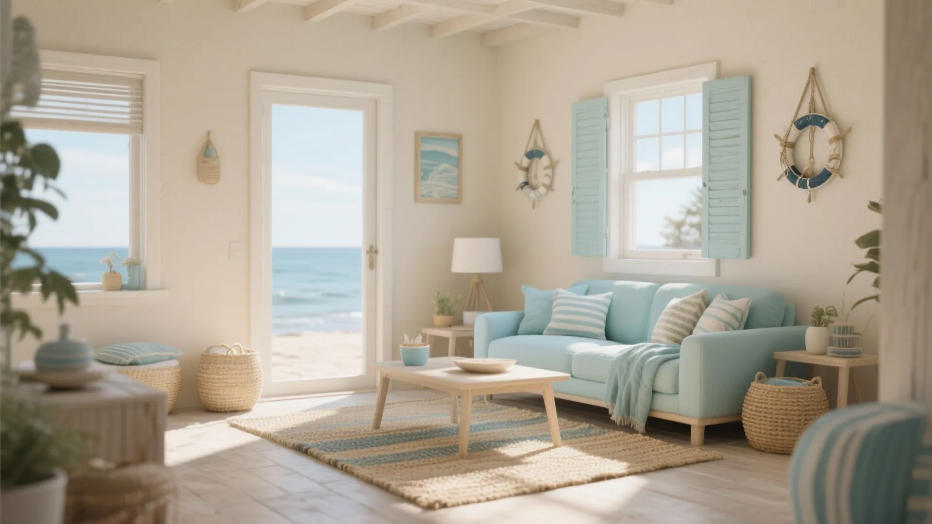 1. Coastal-Inspired Color Palette