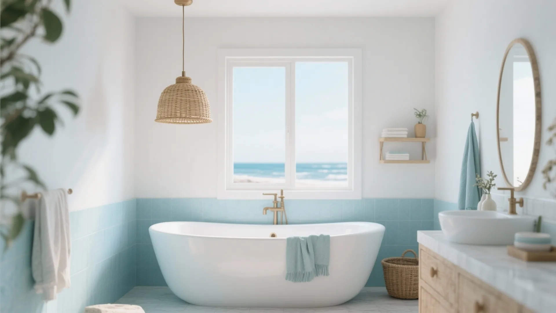 5. Coastal Rattan Touch