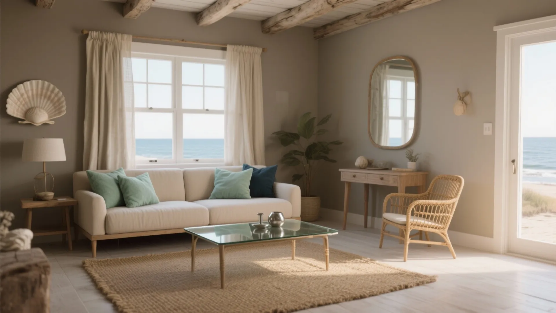 Coastal Decorating Ideas: 5 Living Room Inspirations: Fresh seaside styling tricks from a pro designer to bring light, texture and calm into your living room