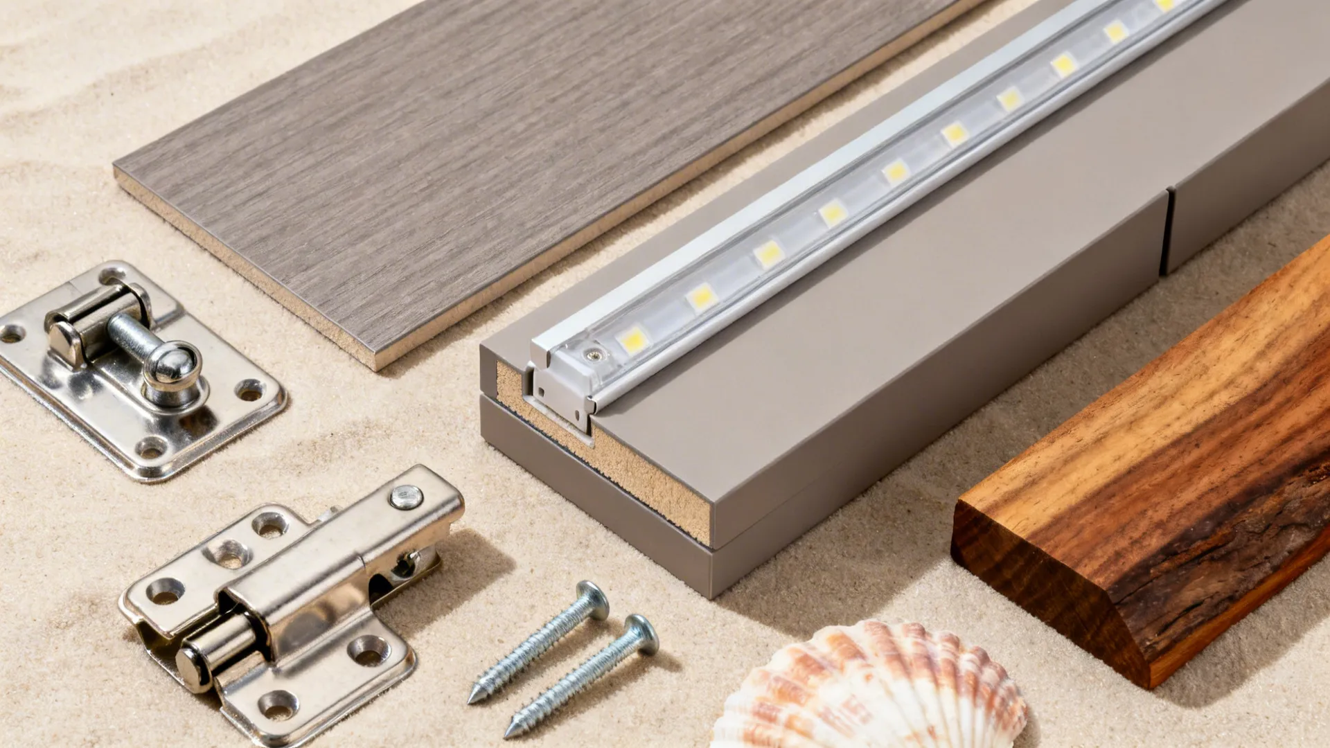 Durable coastal-spec finishes and hardware