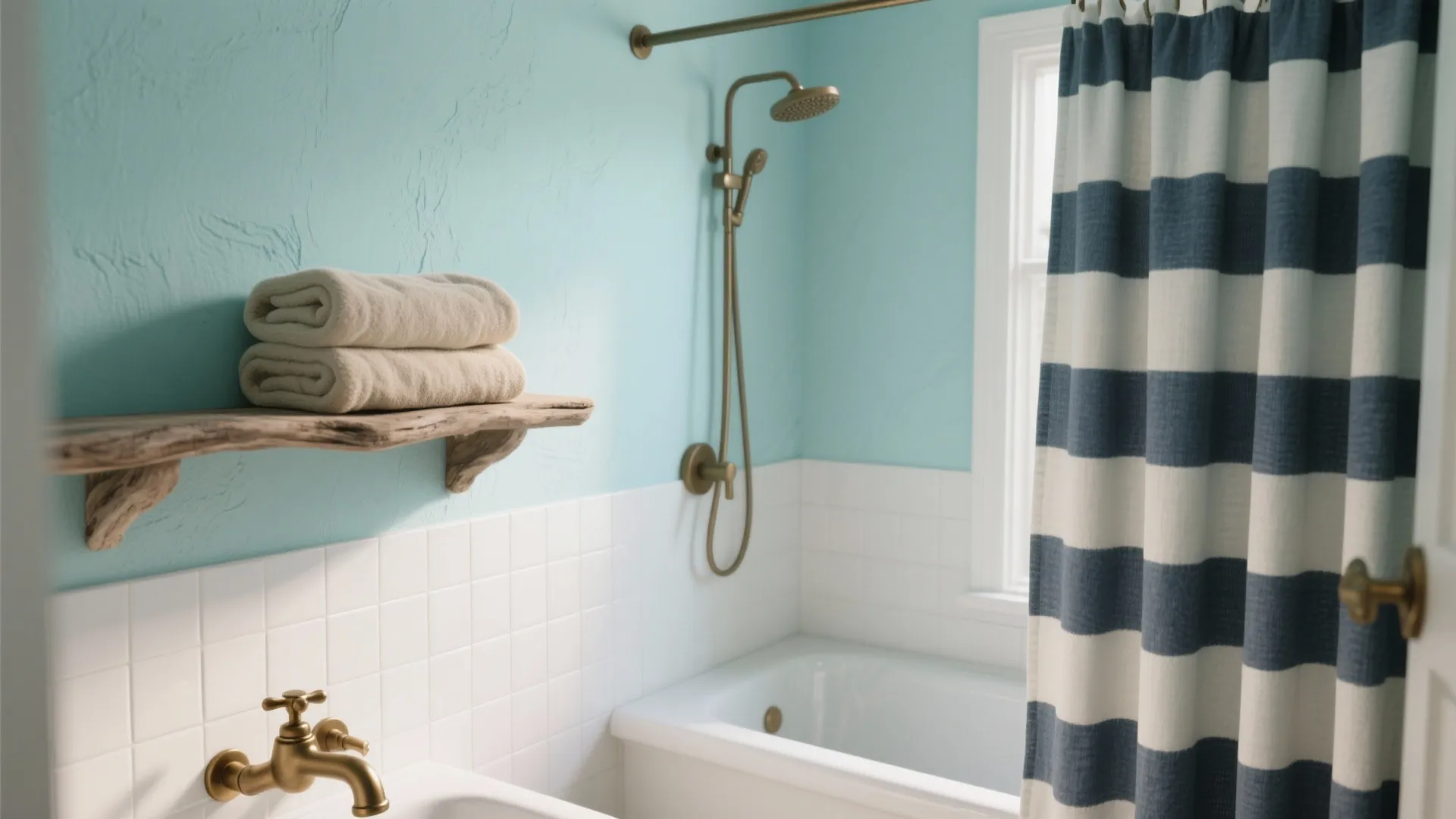 Coastal Color Palette and Stripes