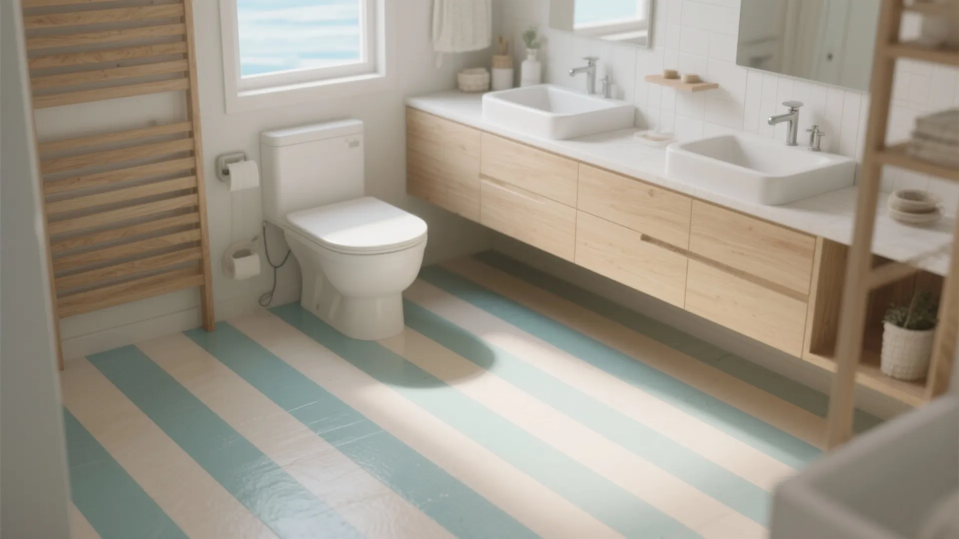 3. Coastal Stripes for Airy Vibes