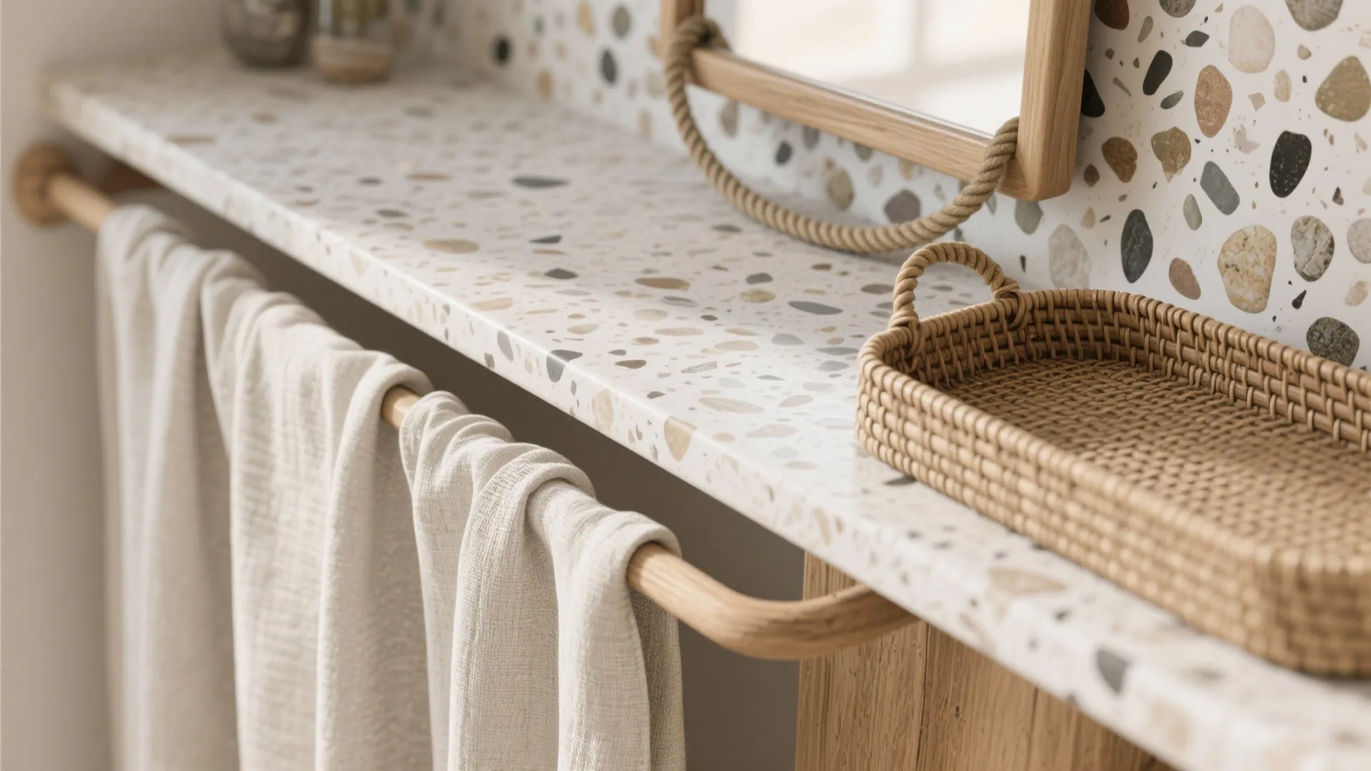 2) Layer seaside textures, not themes