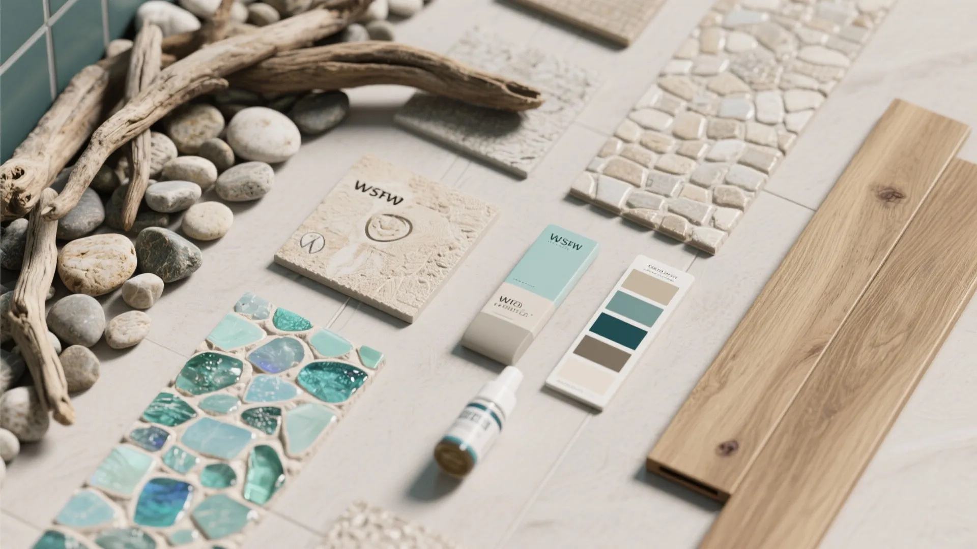 5. Natural floors and coastal textures