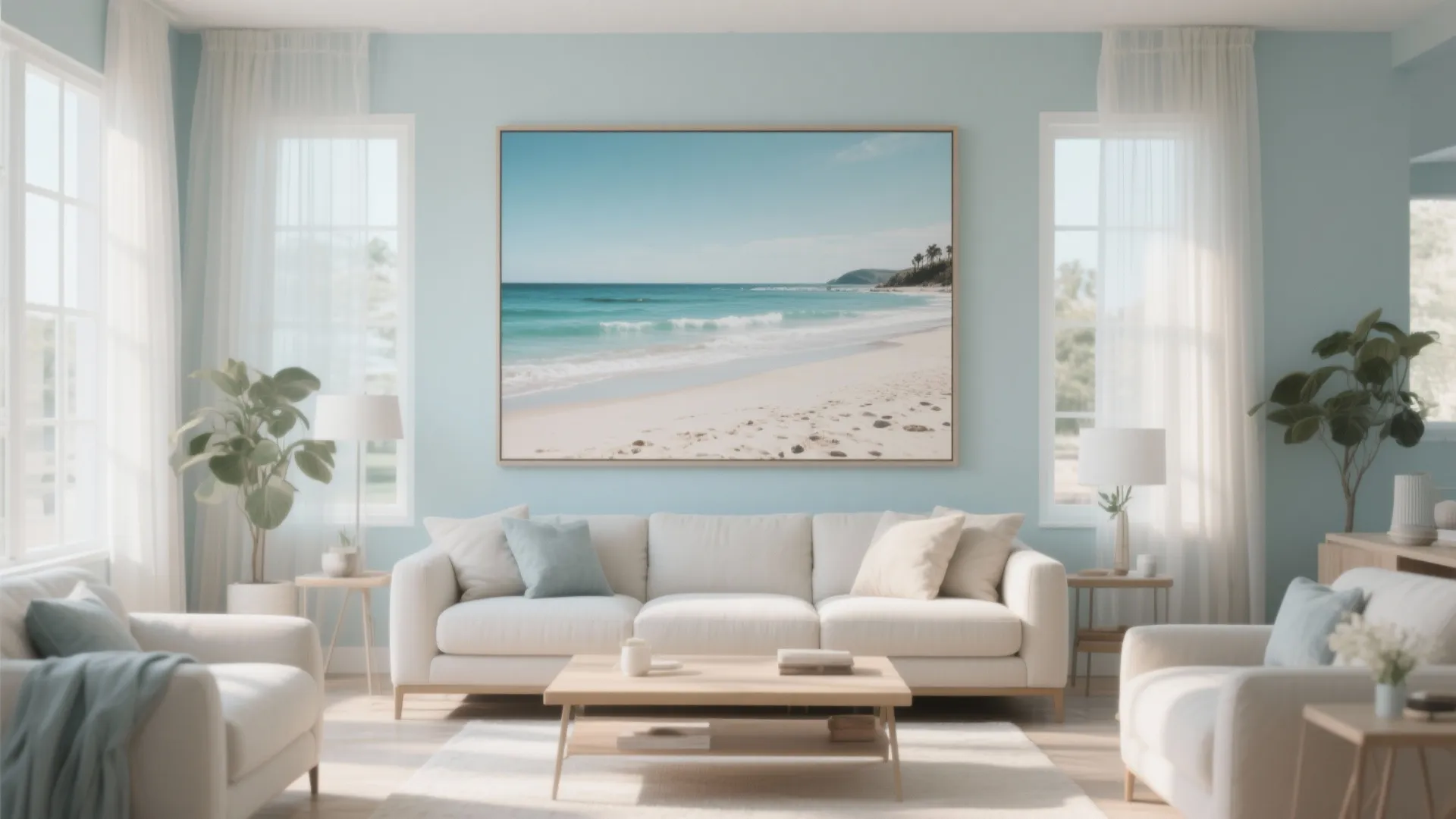 5. Coastal-Inspired Wall Art