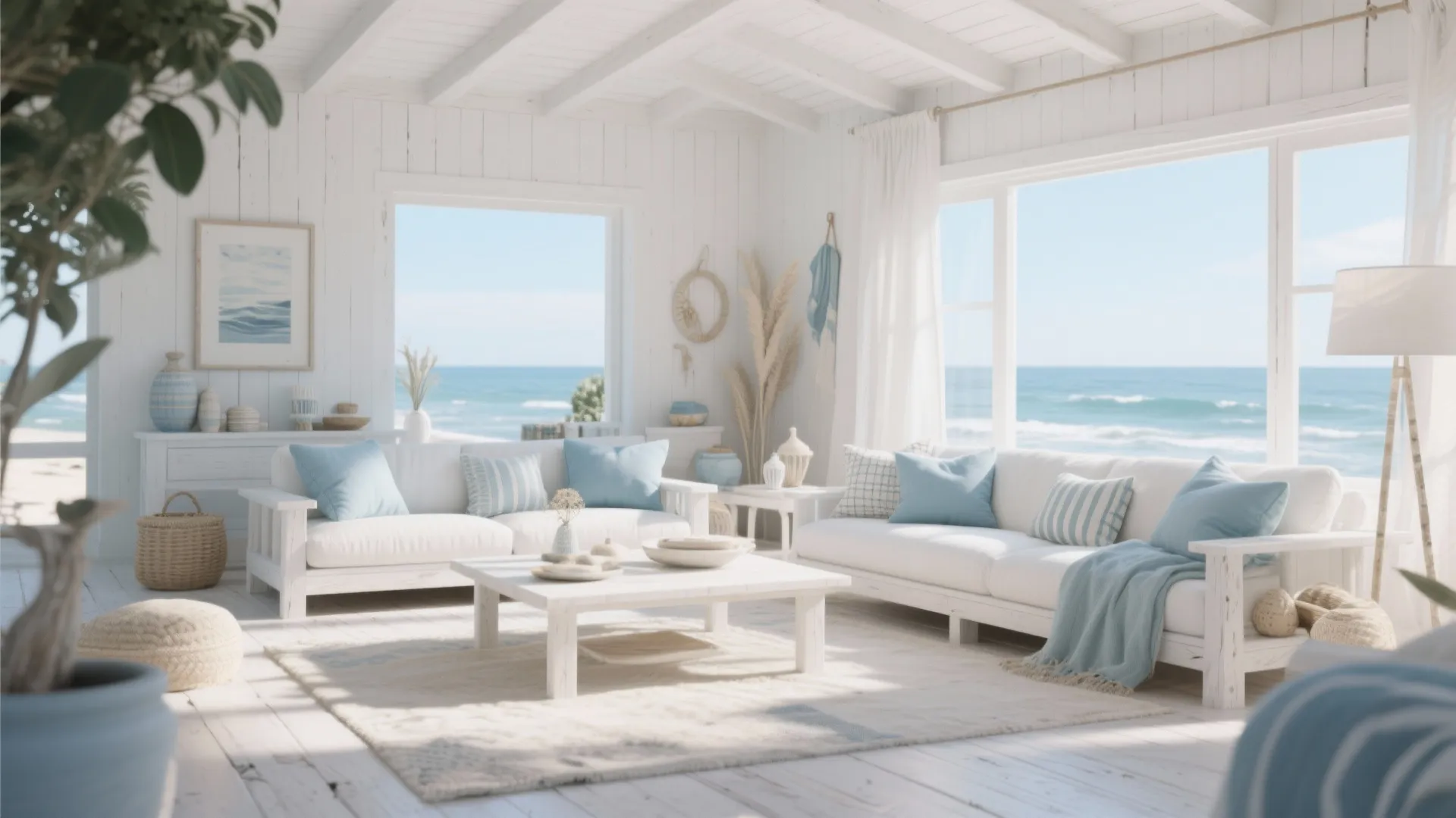 9. Coastal White Theme