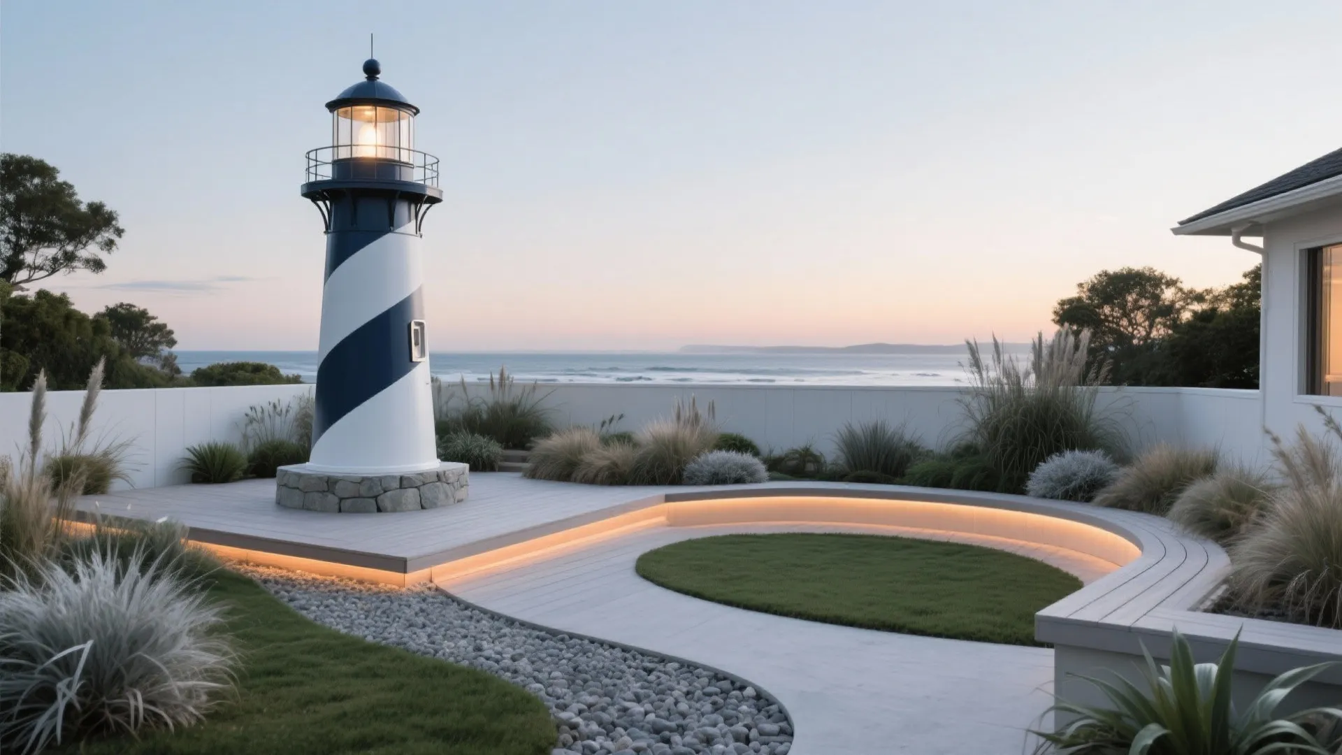 Outdoor decor lighthouse: Illuminate Your Outdoor Space with Charming Lighthouse Decor