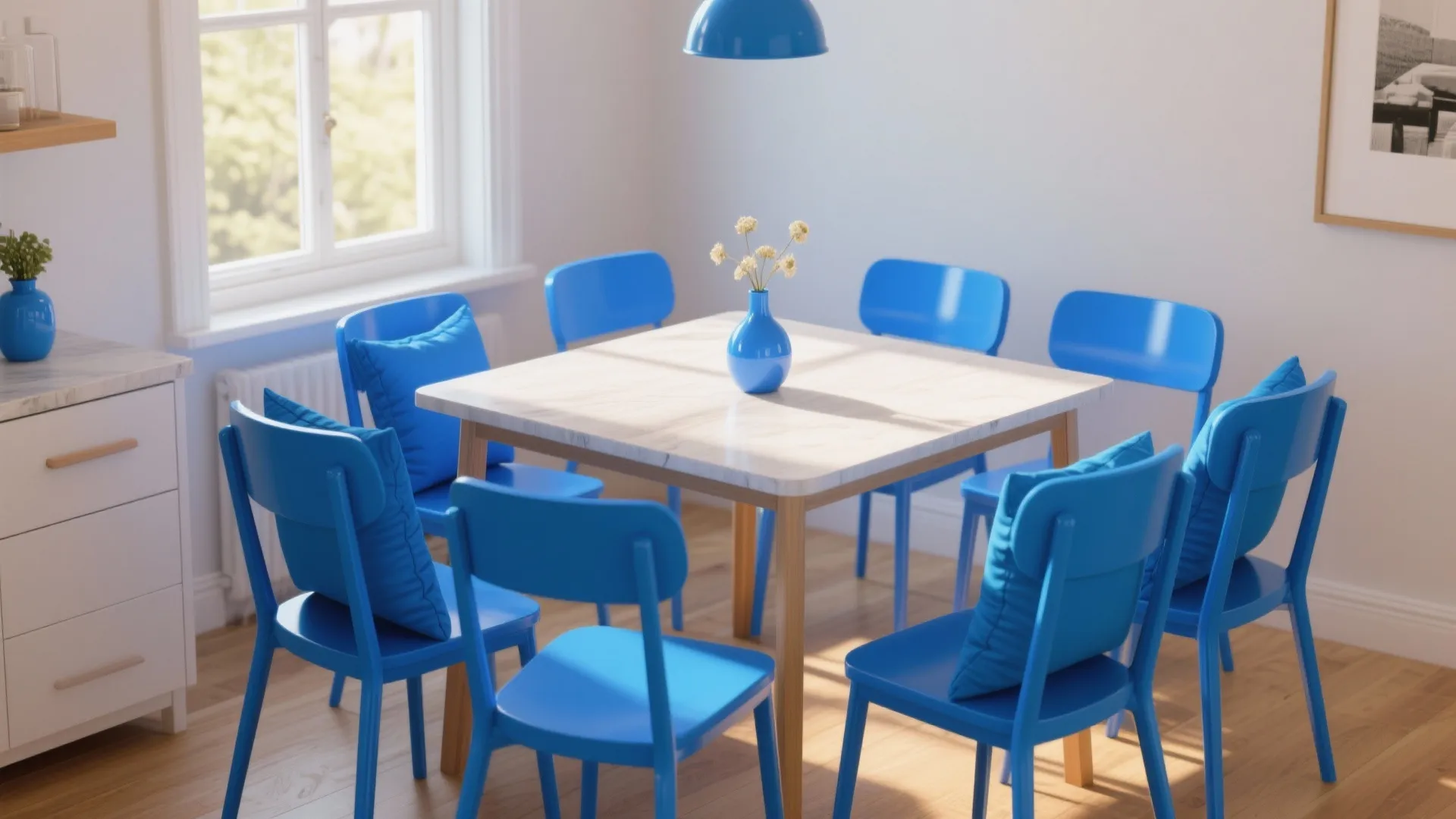 3. Use one bold color as an anchor