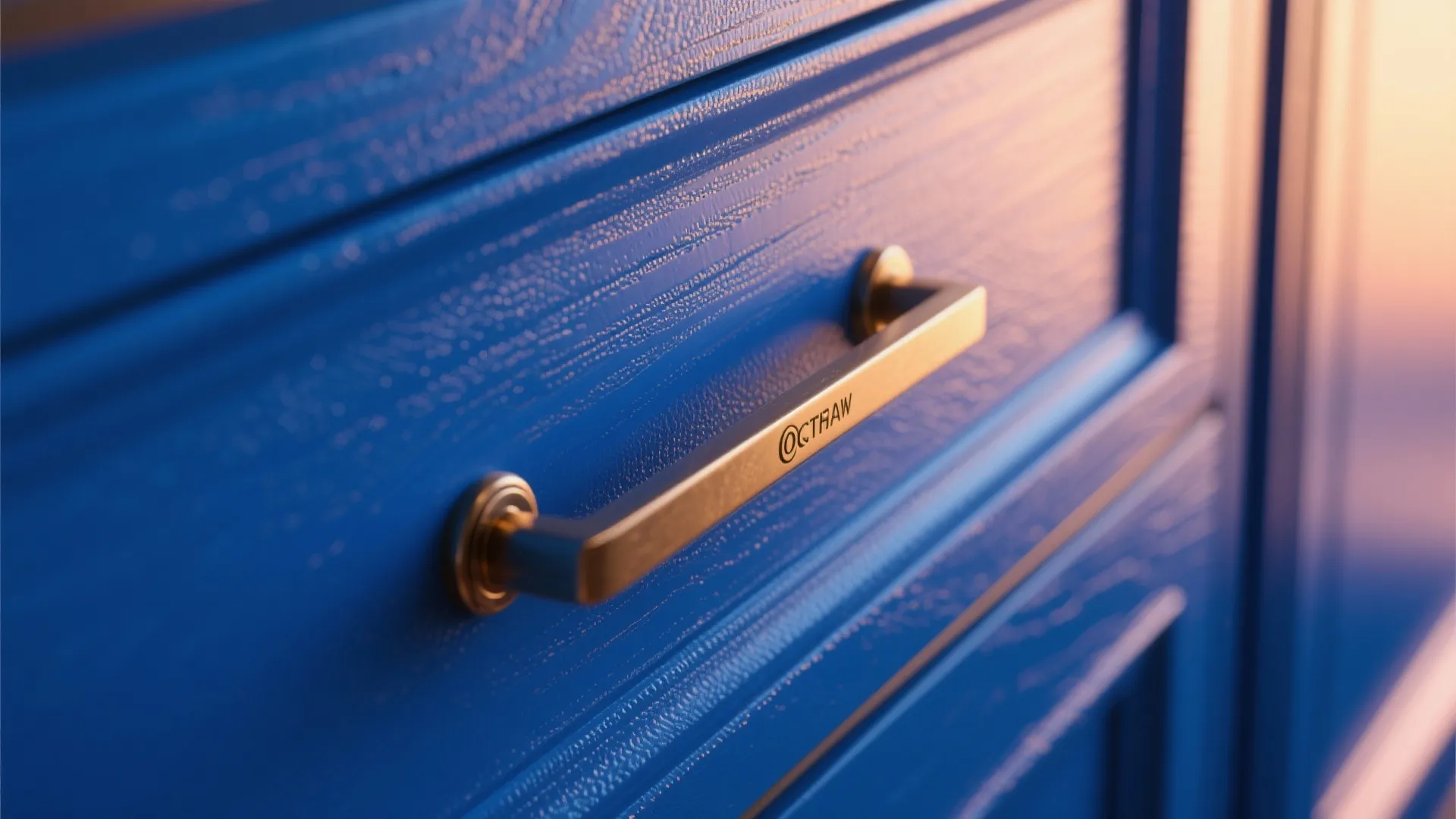 4. Warm Metal Accents