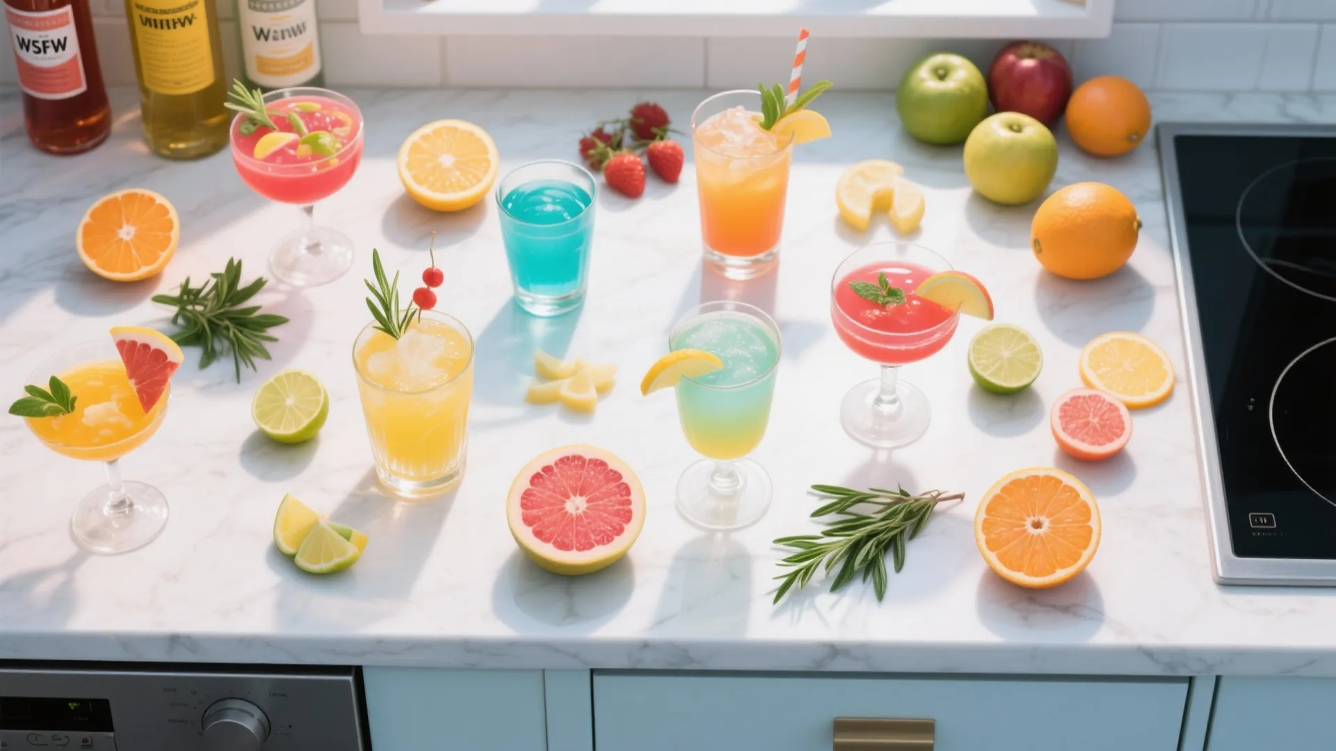 5. DIY Cocktail or Mocktail Hour