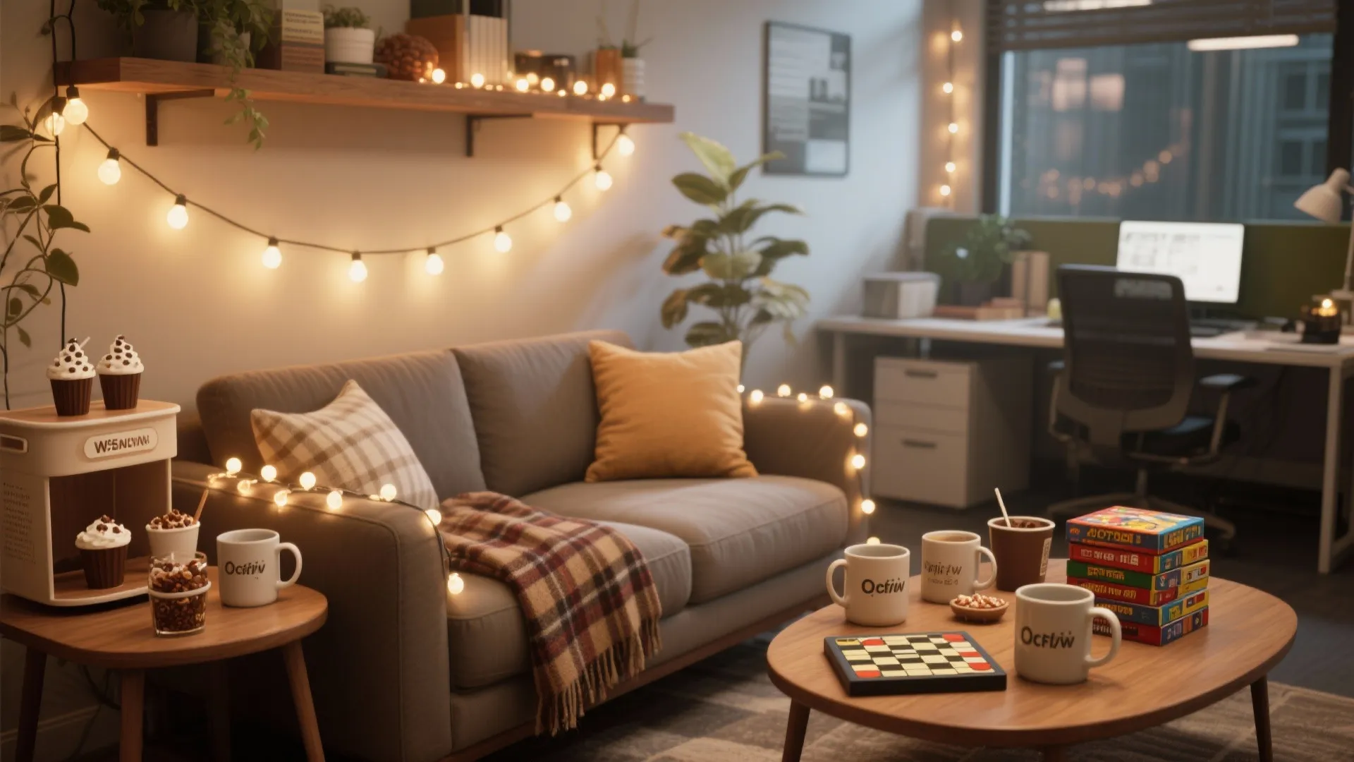 2. Cozy Hot Cocoa & Board Game Night
