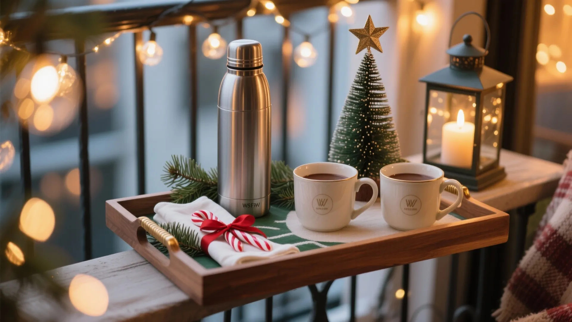 Festive Moments: Cocoa Corner, Scent, and a Cohesive Palette