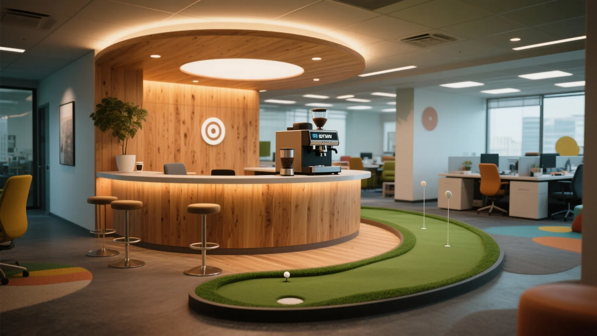 6. Coffee Corner Curl