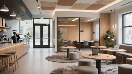 Coffee shops with study rooms: 5 design ideas