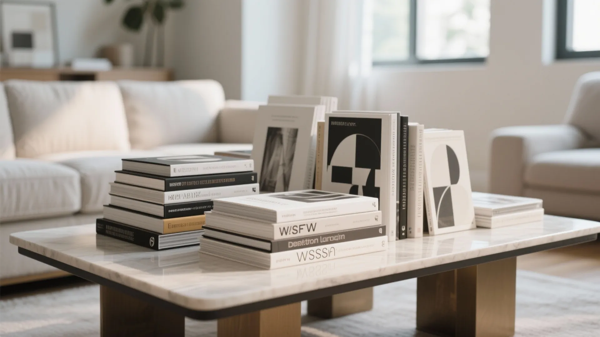 3. Coffee Table Books with Personality