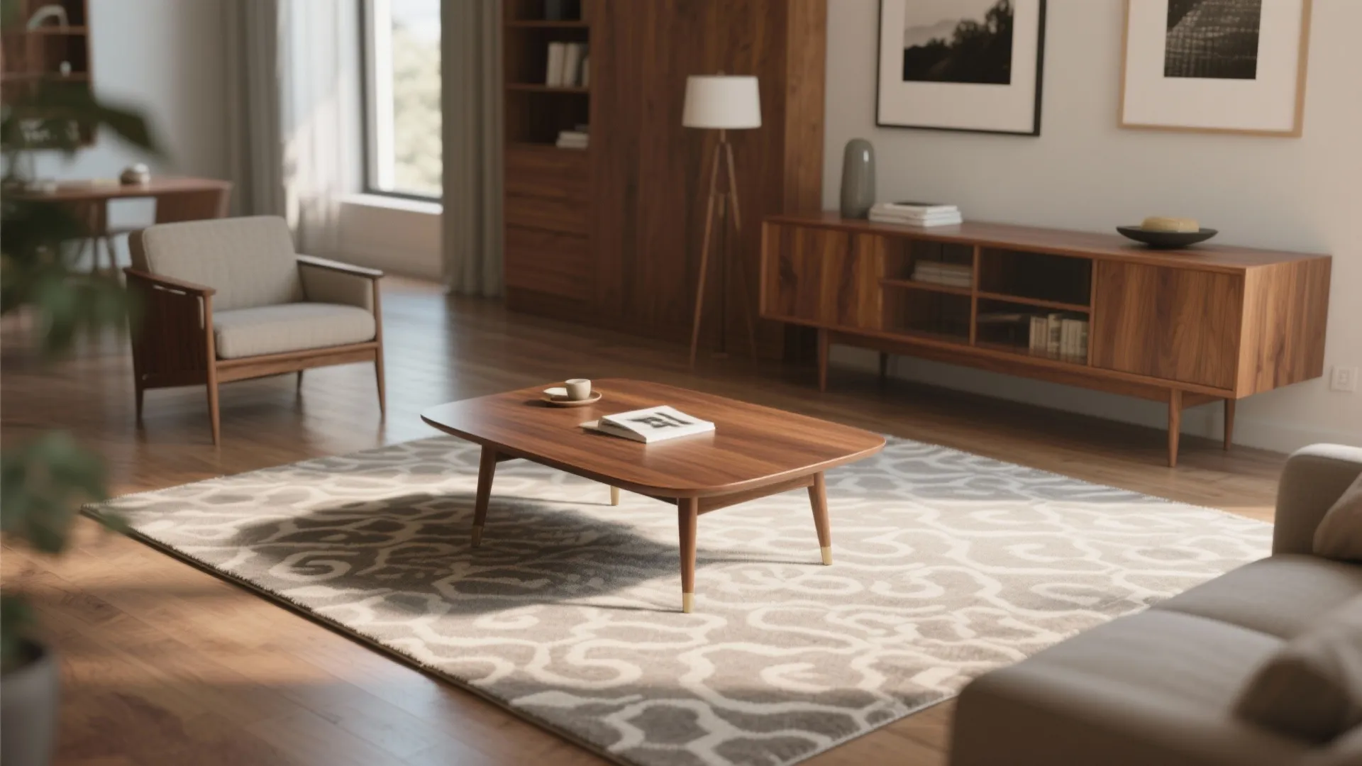 5. Highlight a Statement Coffee Table