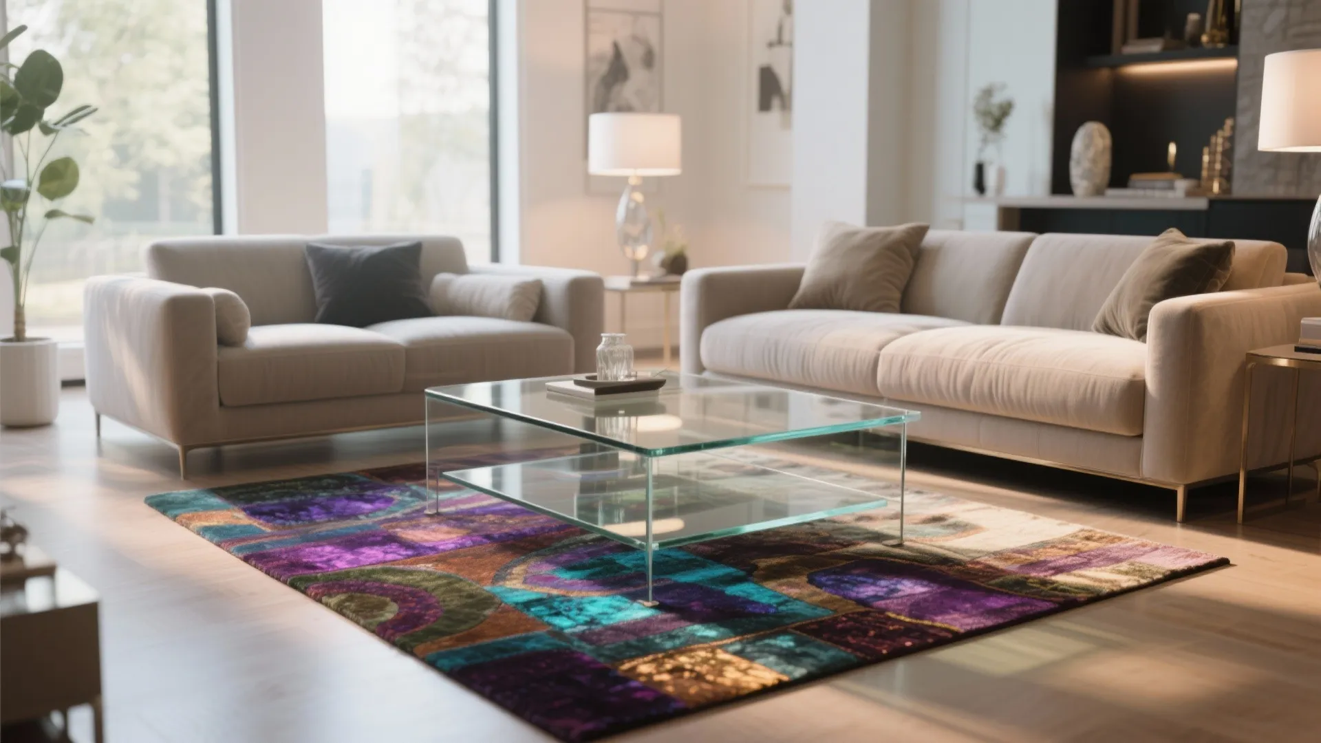 Under the Coffee Table Focus