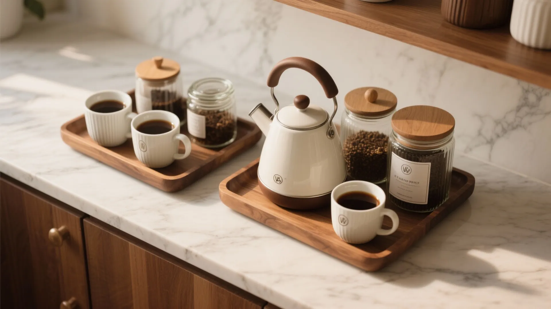 7. Create a coffee or tea station