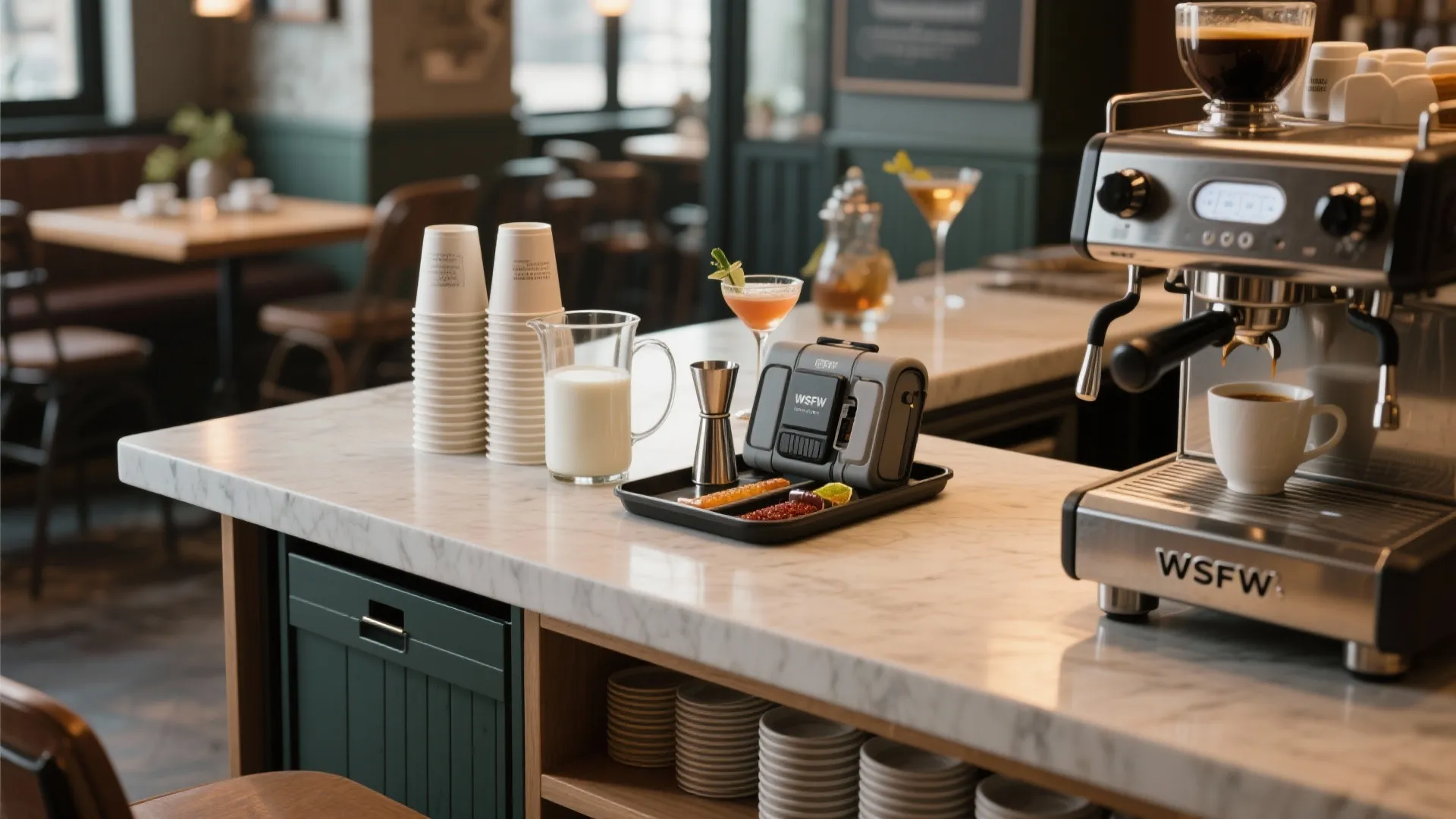 2. The Coffee-to-Cocktail Counter