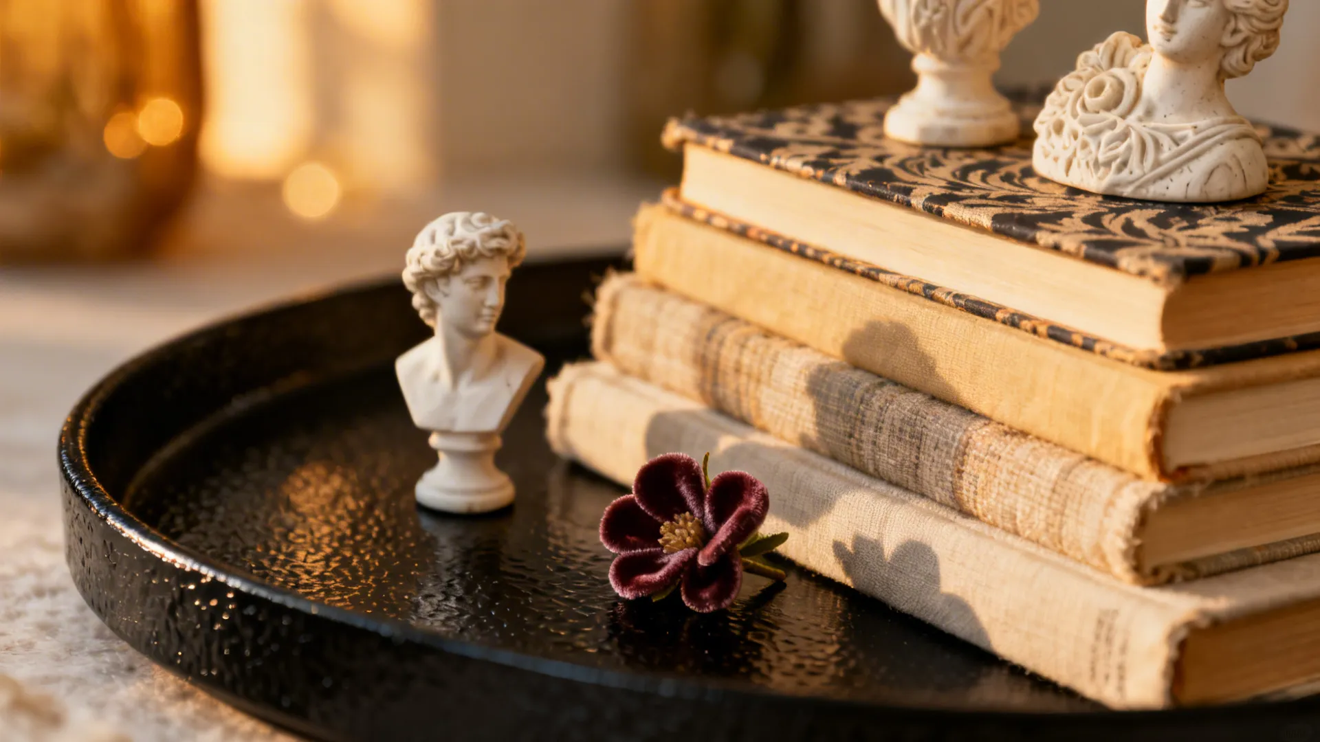 5. Upcycled Coffee Table Styling