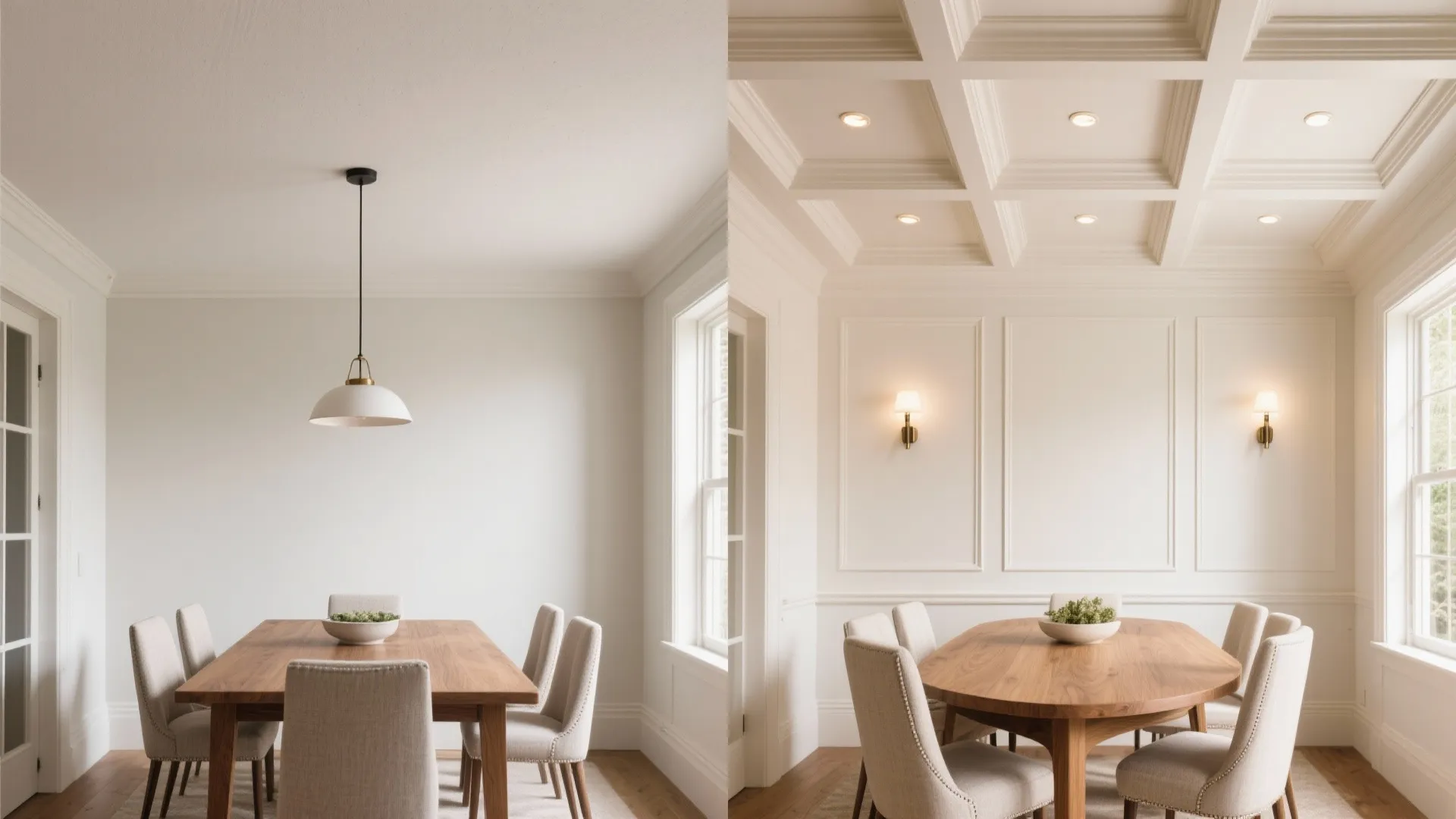 Coffered or Beamed Ceilings for Character