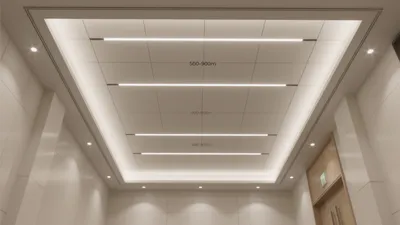 Modern Ceiling Lighting Design for Commercial Spaces