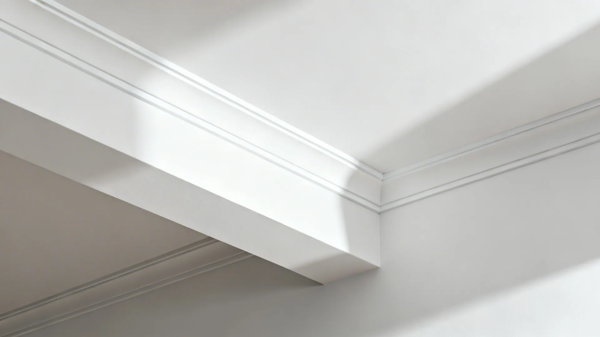 Clean Coffered Grid (Ultra-Shallow)