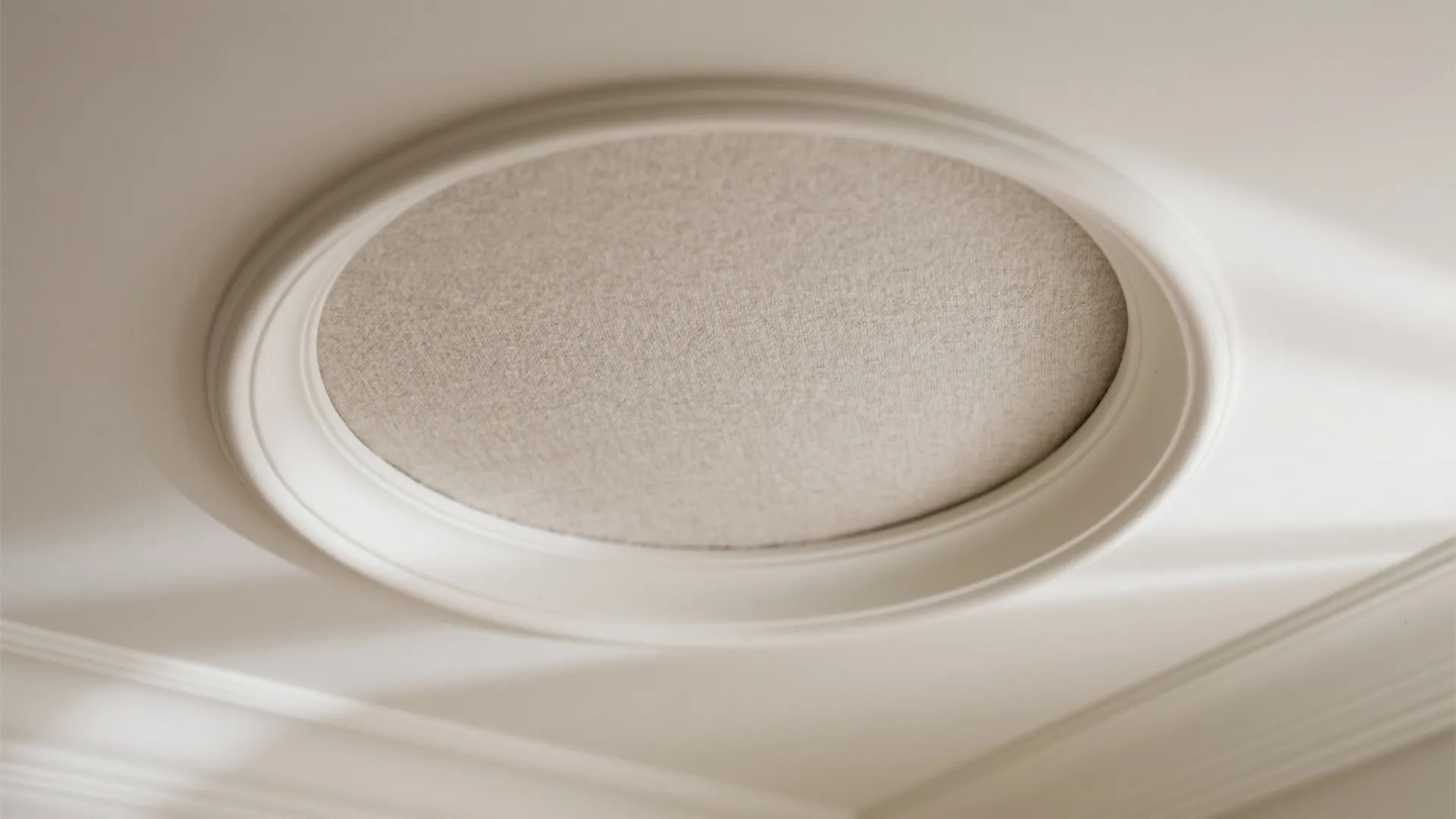 Soft Coffers with a Textured Center Panel