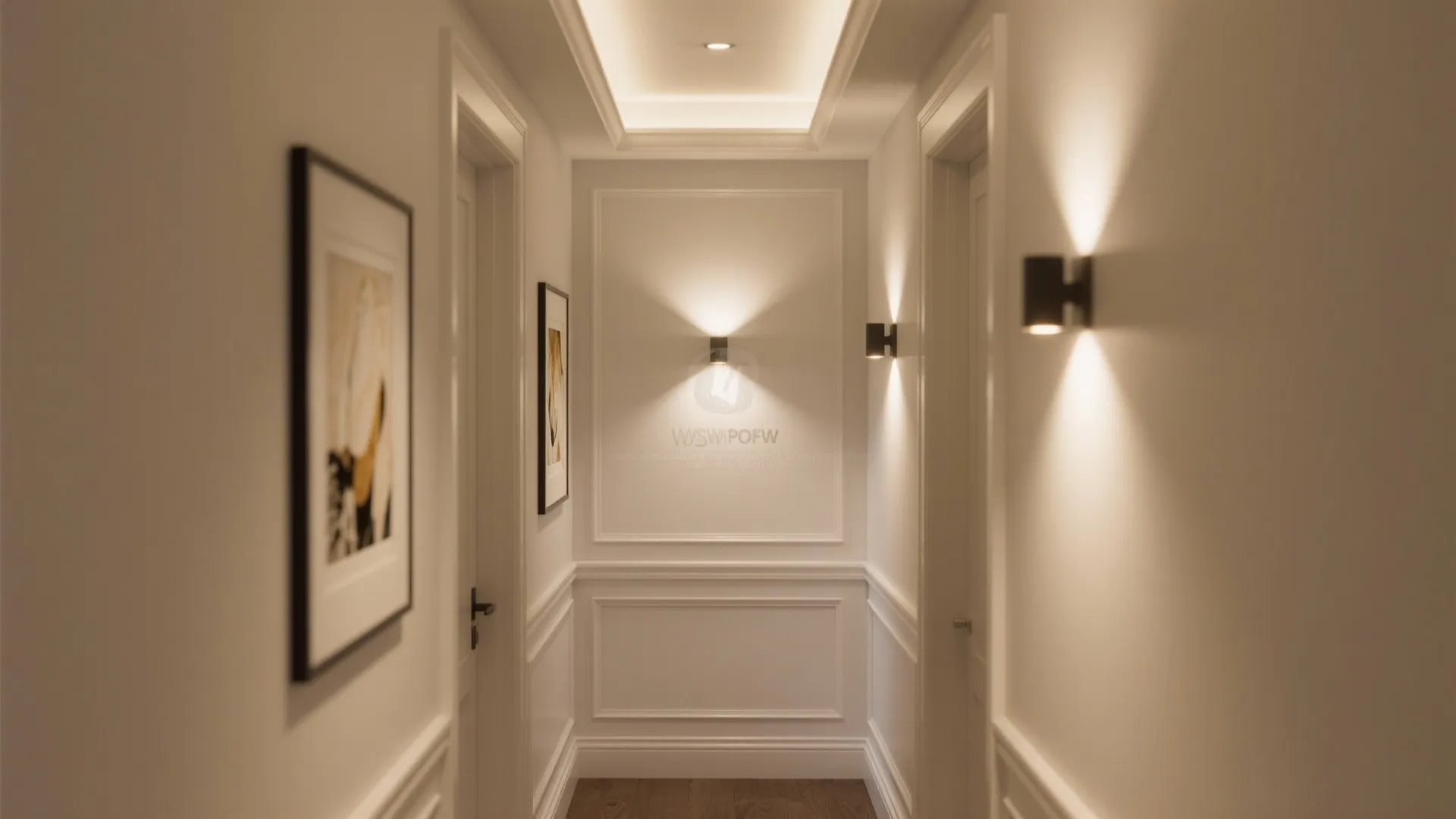 POP coffer accents with integrated spots