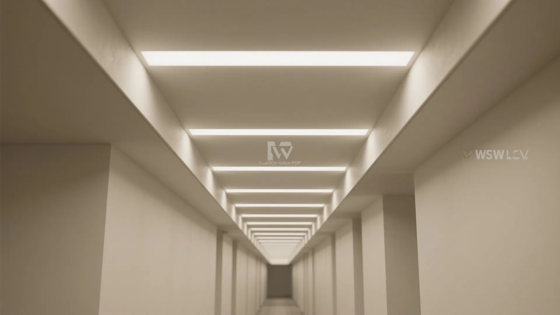 Linear LED Rhythm with Slim Coffers