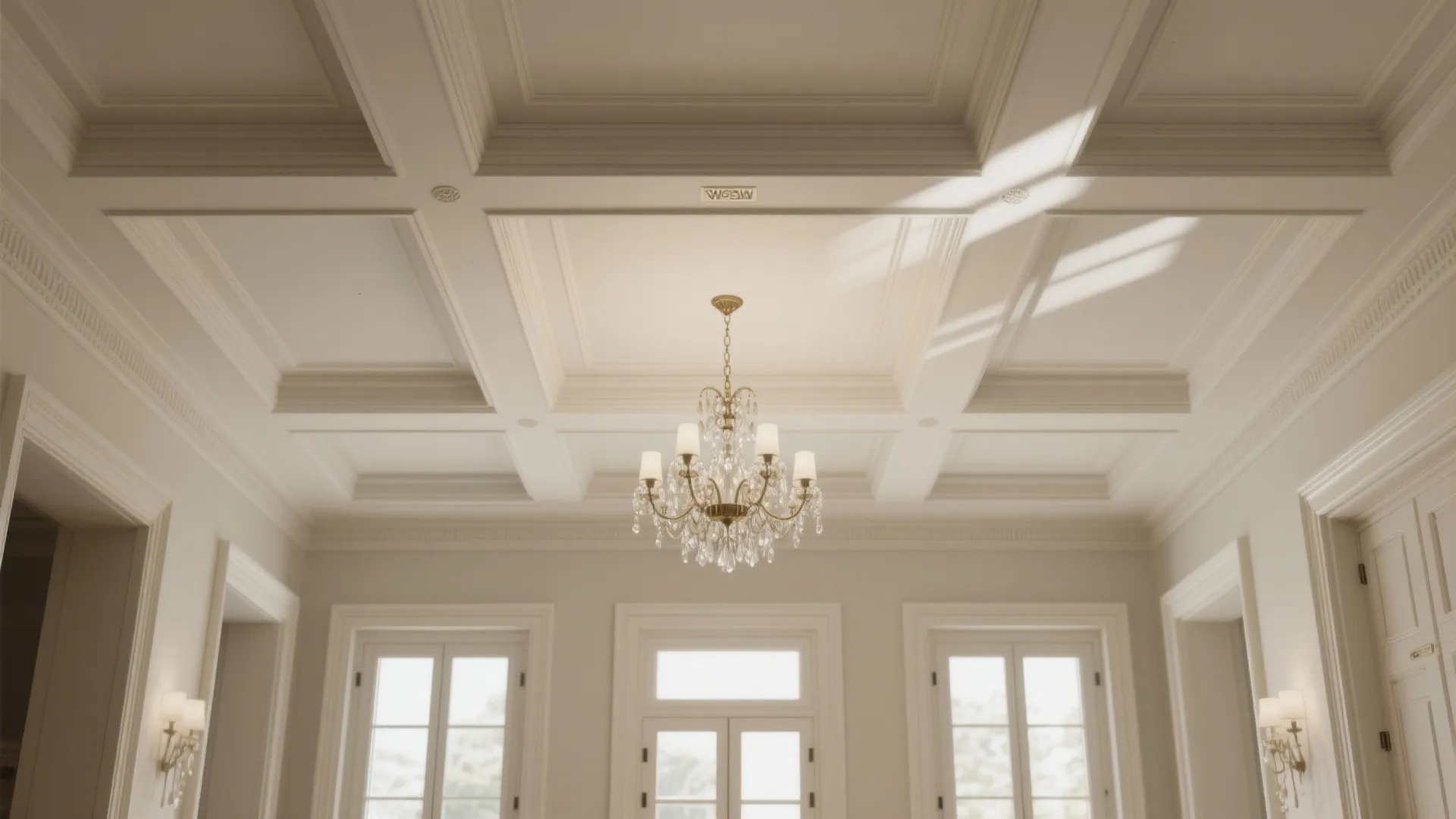Coffered Geometry That Adds Quiet Drama