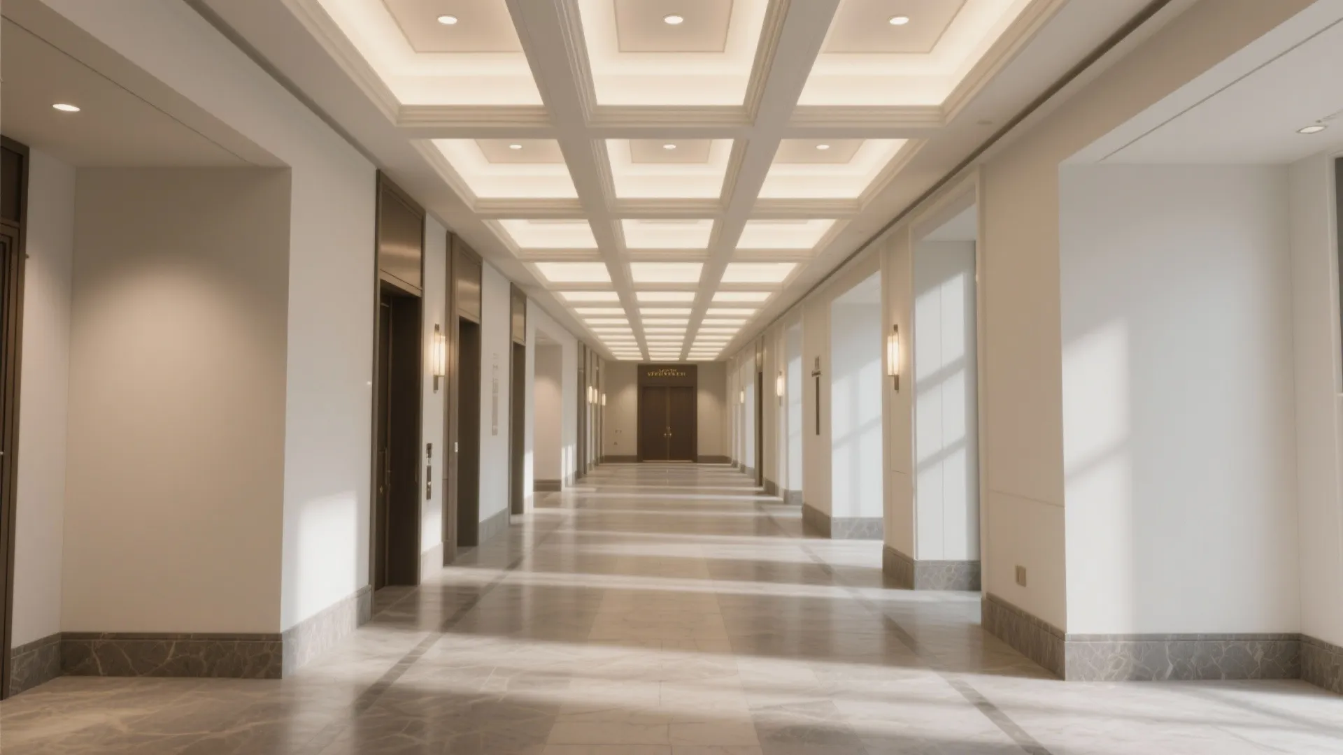 Coffered Geometry for Grand Halls