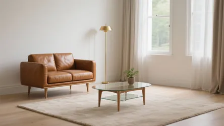 5 smart ideas: leather sofas for small rooms