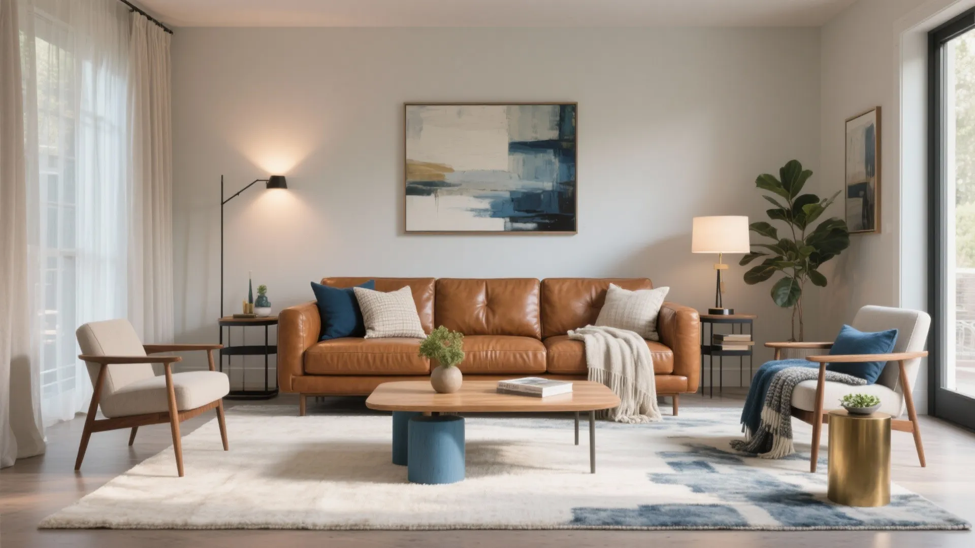 Leather Sofa Living Room Ideas: Stylish Comfort for Any Space: 1 Minute to a Chic Living Room Redo—Leather Sofa Styling Simplified