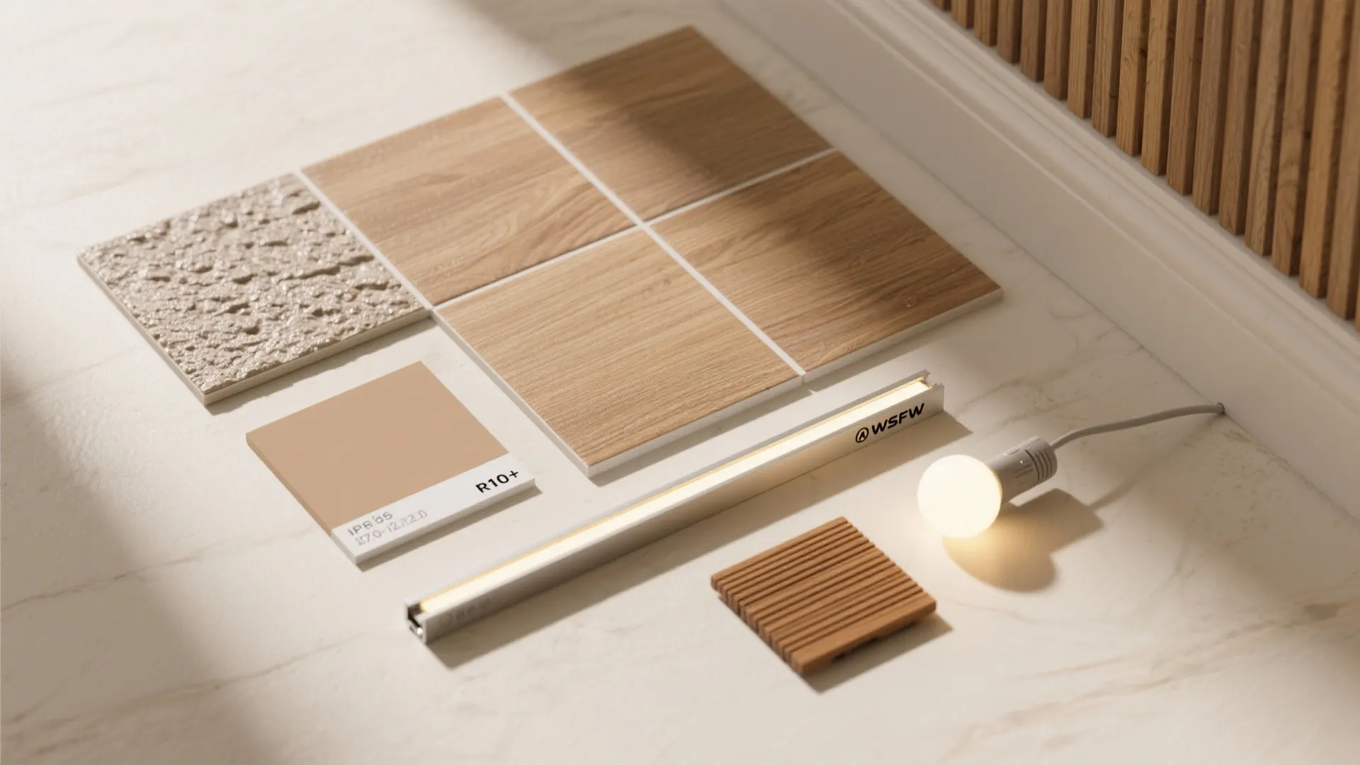 Cohesive Materials, Lighting, and Thresholds