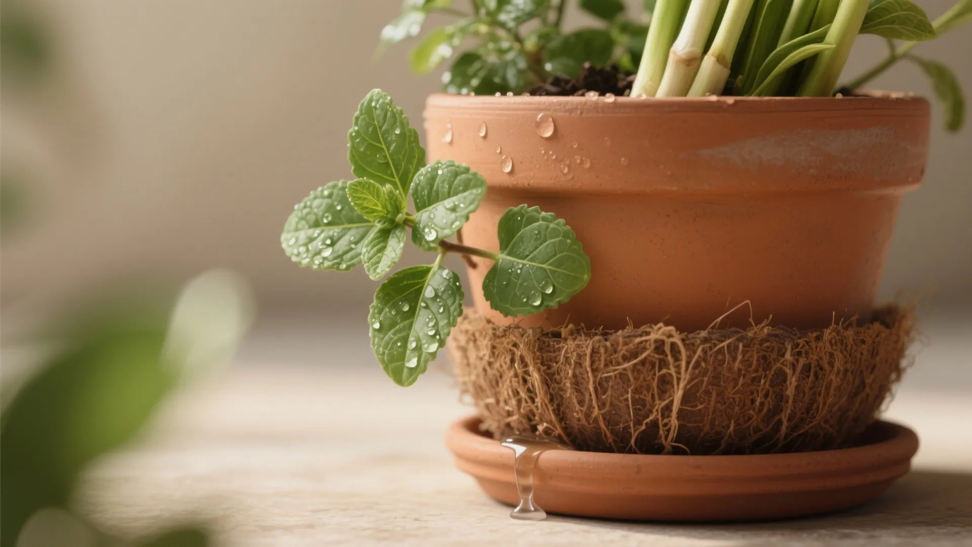 Vertical Garden with Native Indian Plants