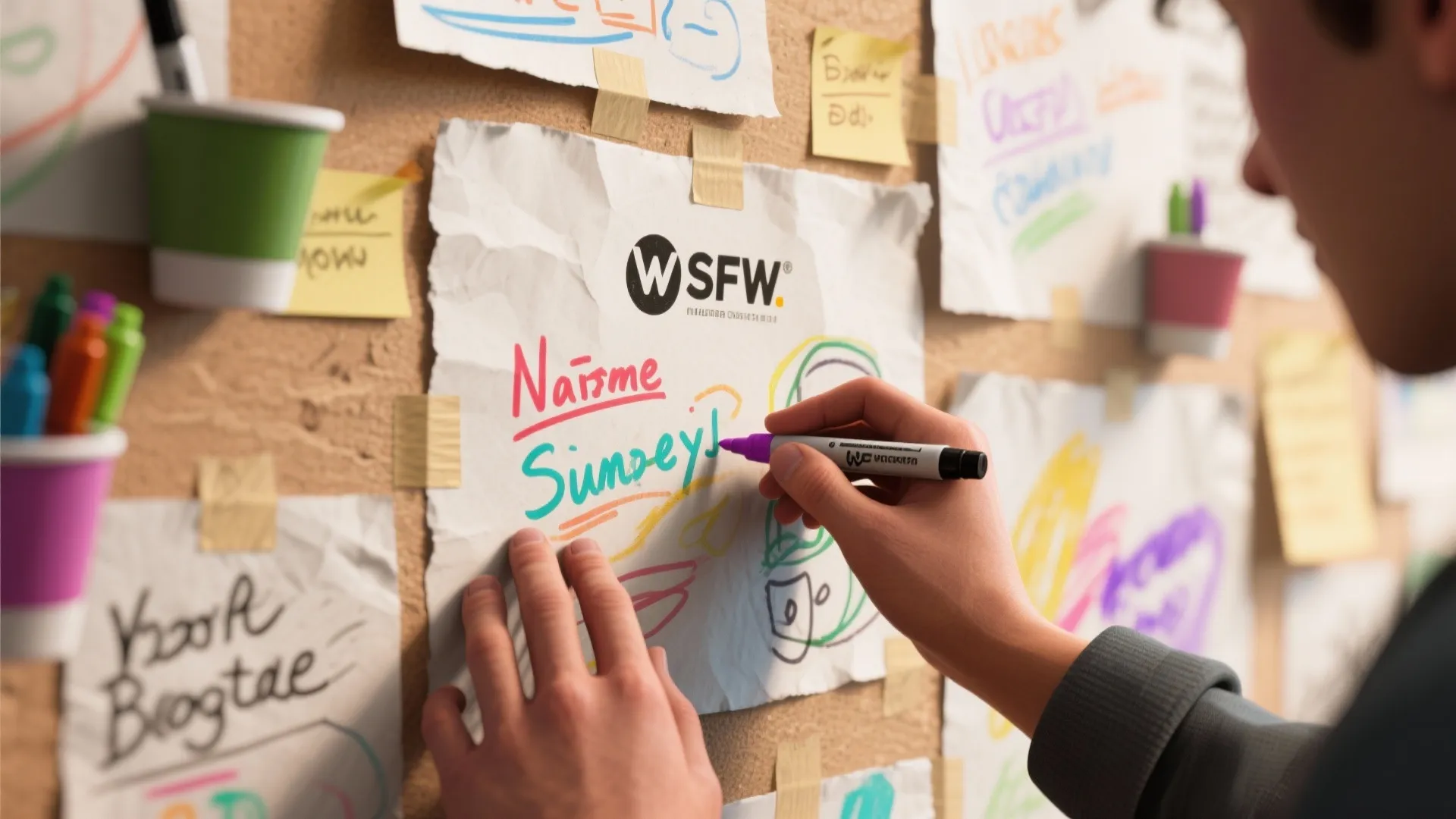 2. Collaborative Art Wall