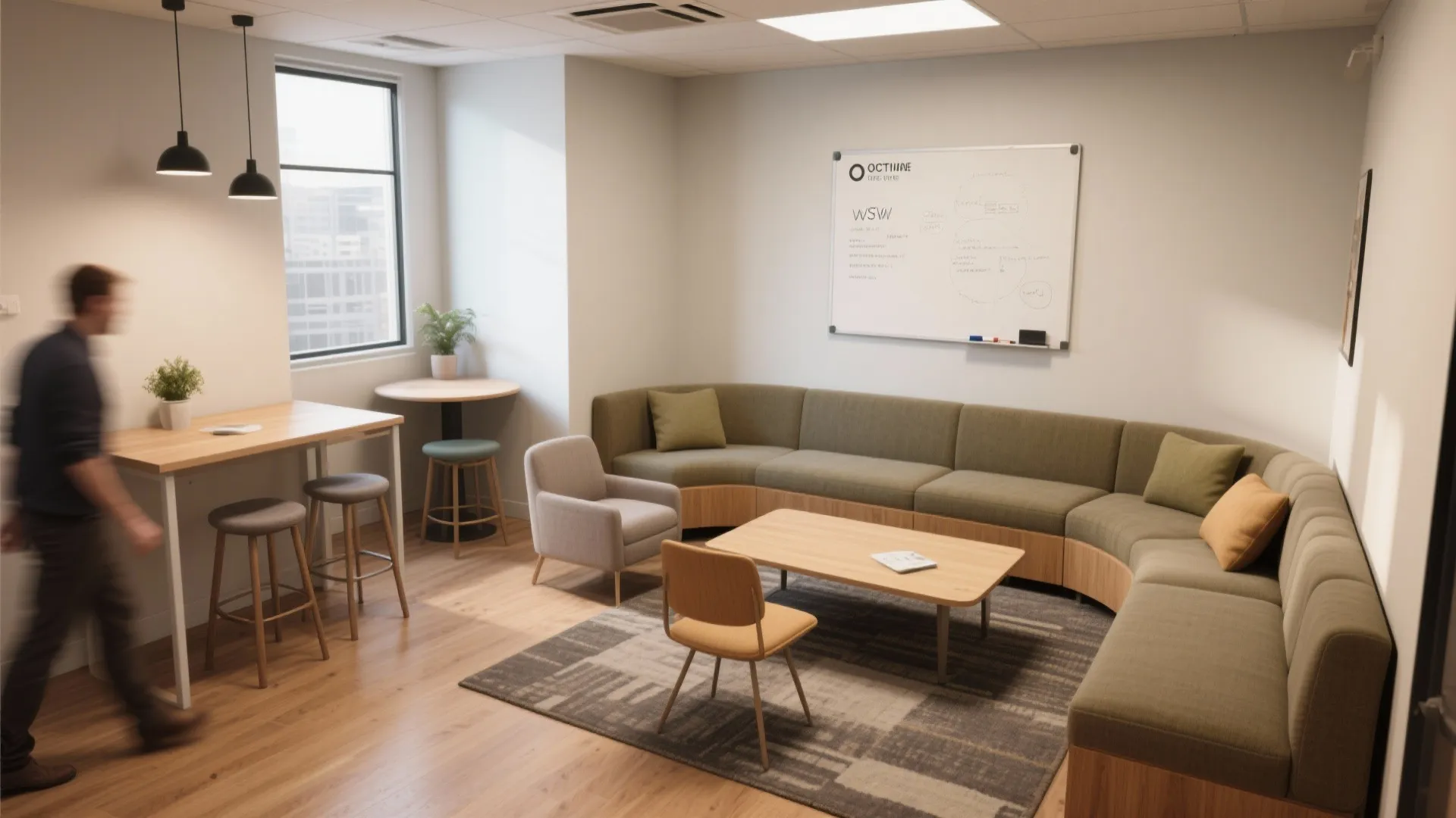 3. Compact Collaboration Nooks