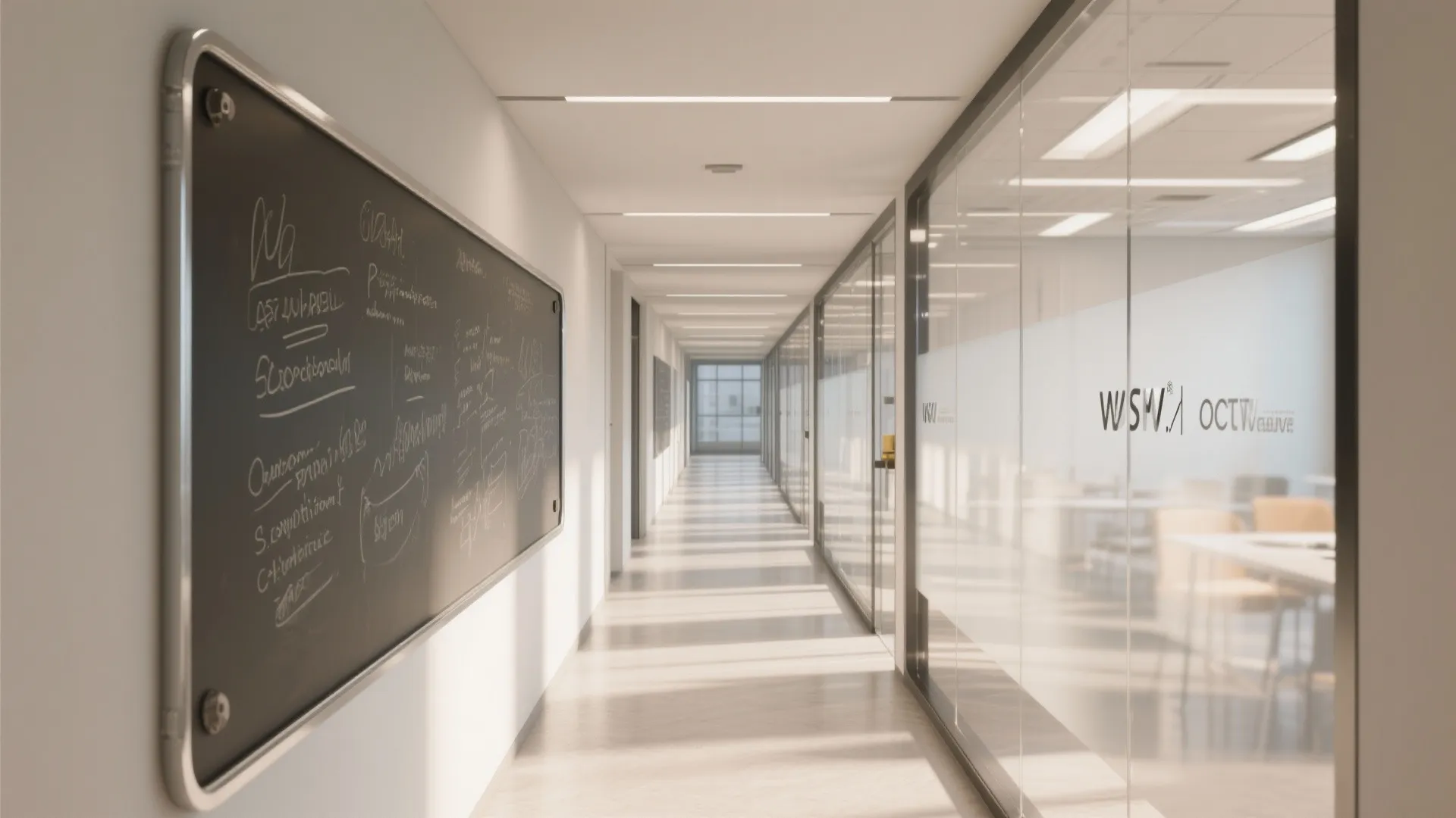 Writable + Magnetic Panel Walls for Collaboration