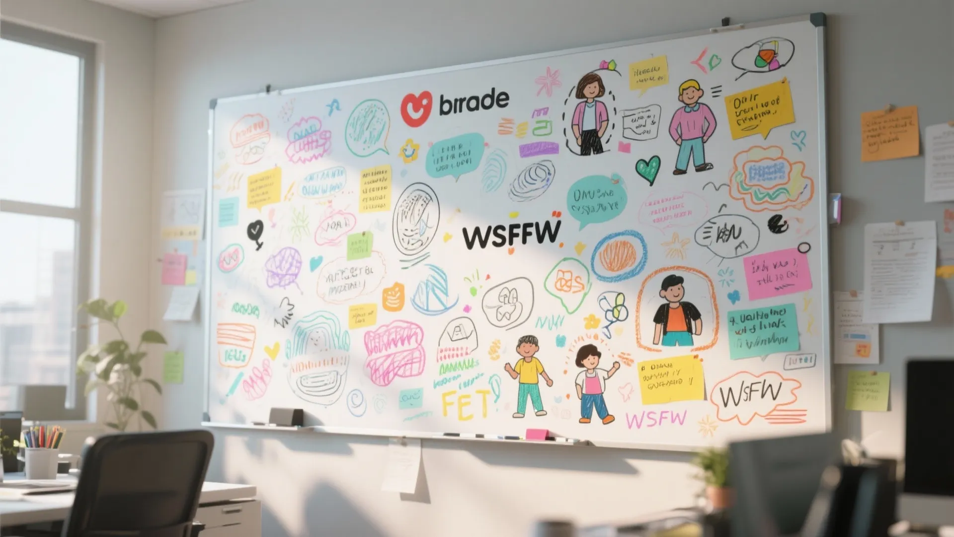 8. Collaborative Art Wall