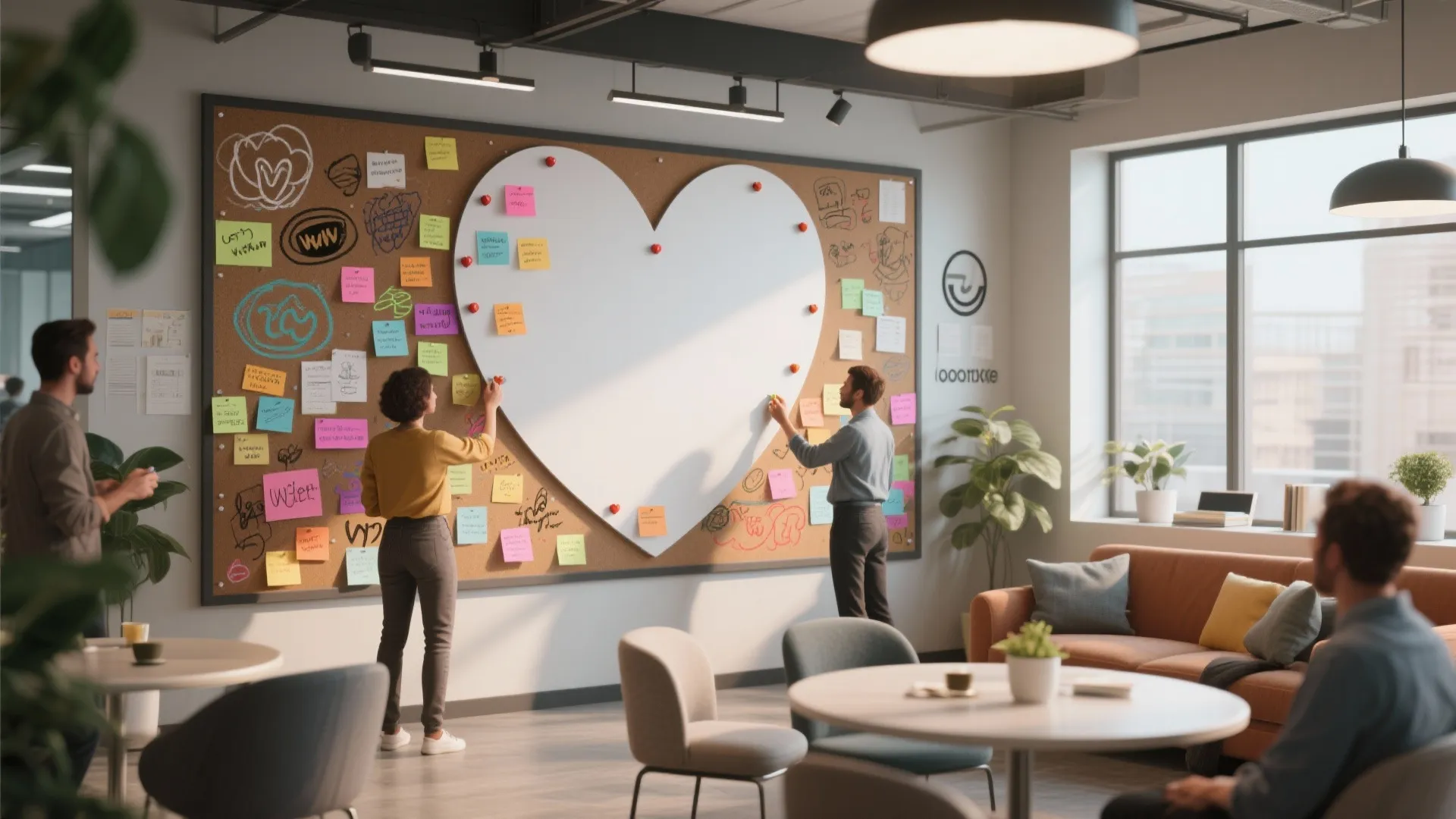 2. Collaborative Heart Wall