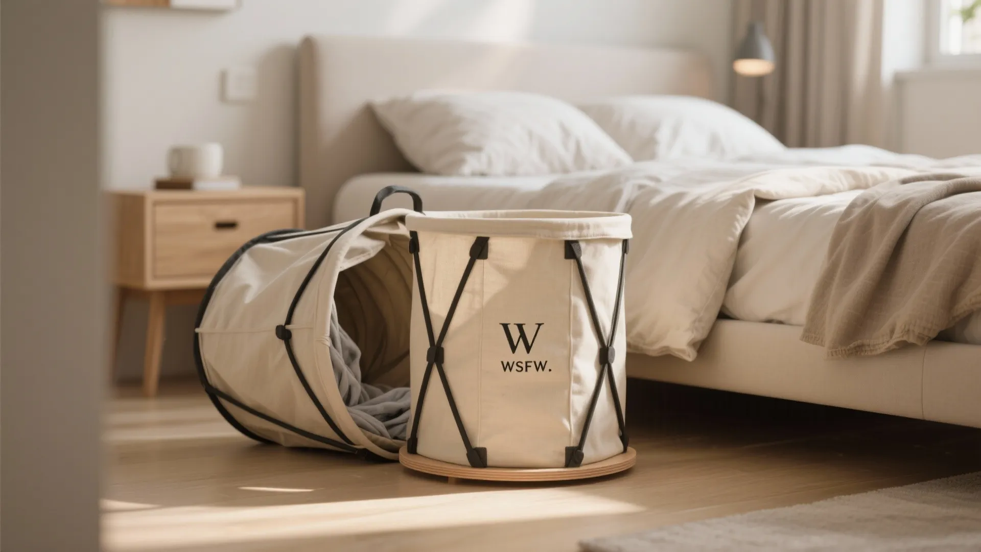 Personalized Collapsible Laundry Basket