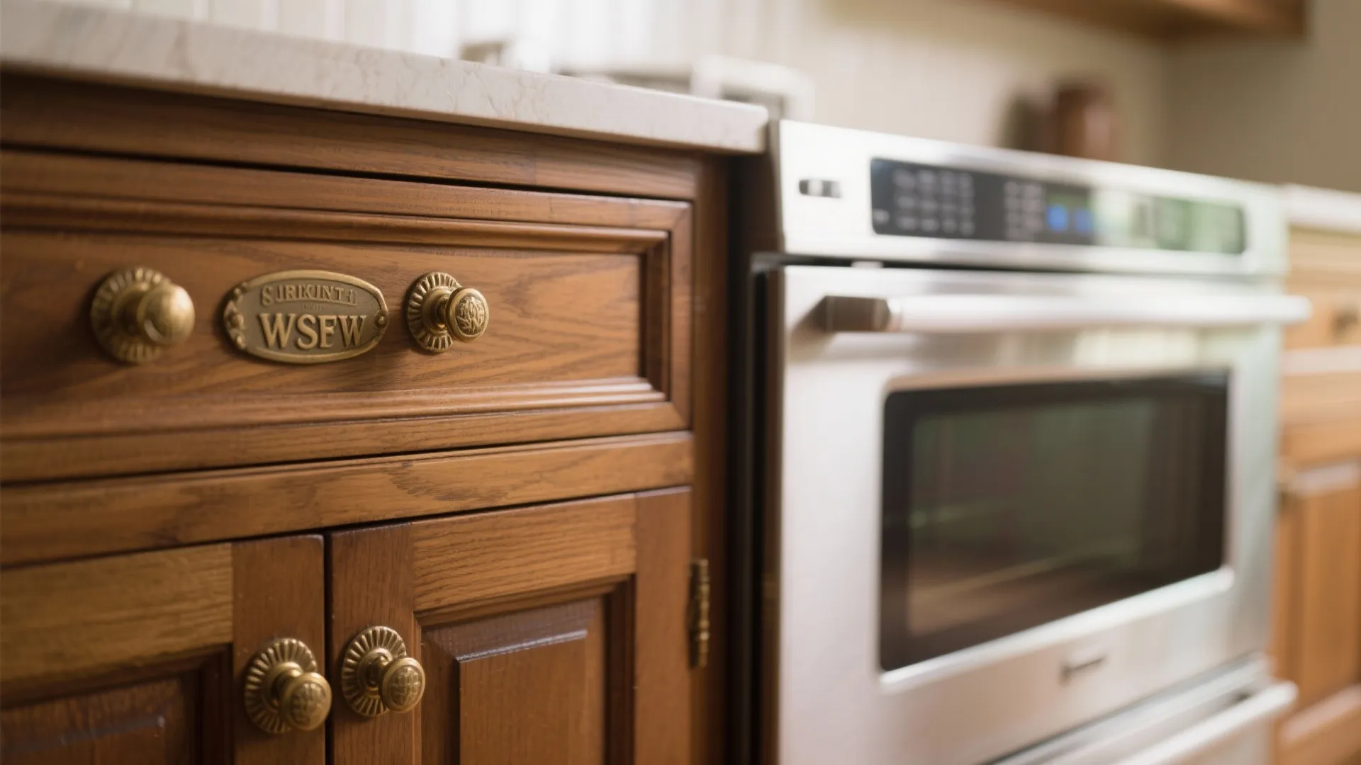 Tip 2: Blend Modern Appliances with Classic Cabinetry