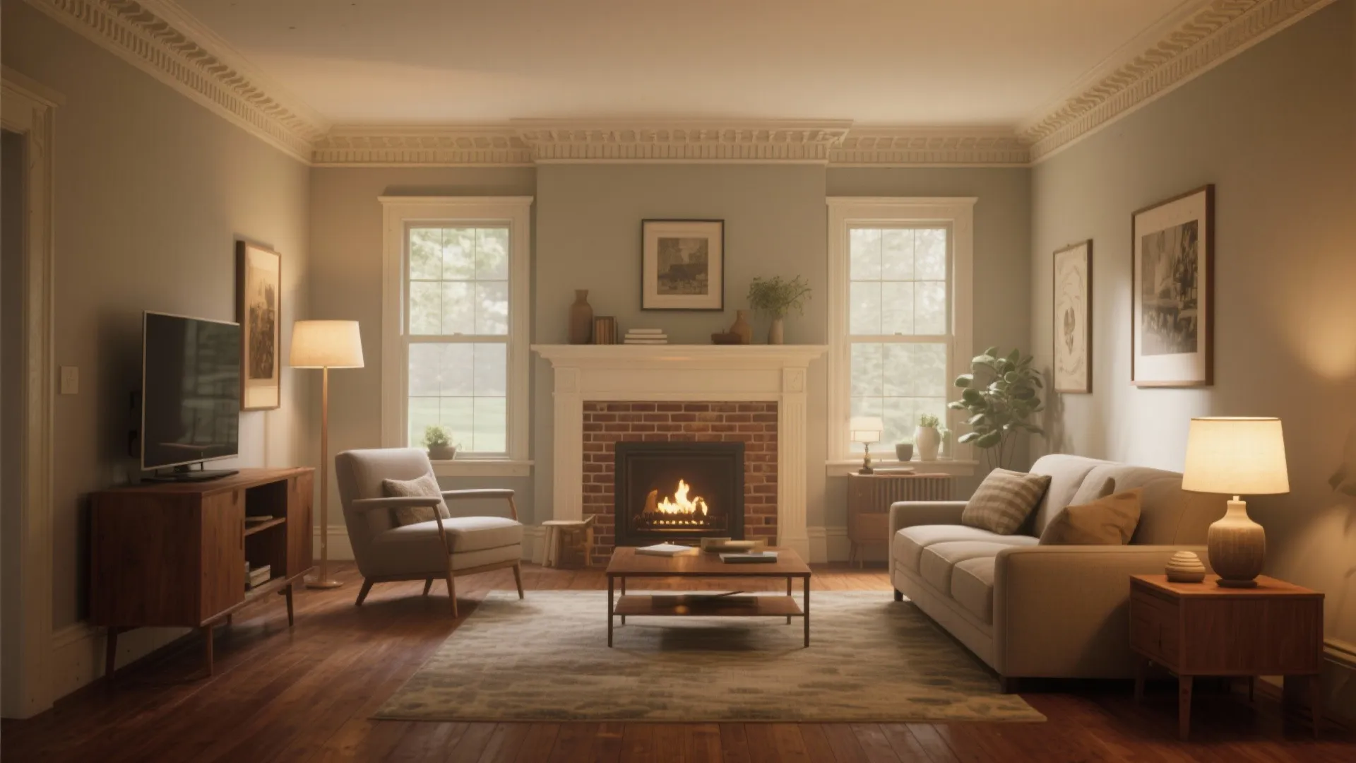 10 Inspiring Ideas for a 1970’s 2x6 Colonial Living Room: How to Mix Vintage Charm with Modern Comfort in Your Colonial Living Room